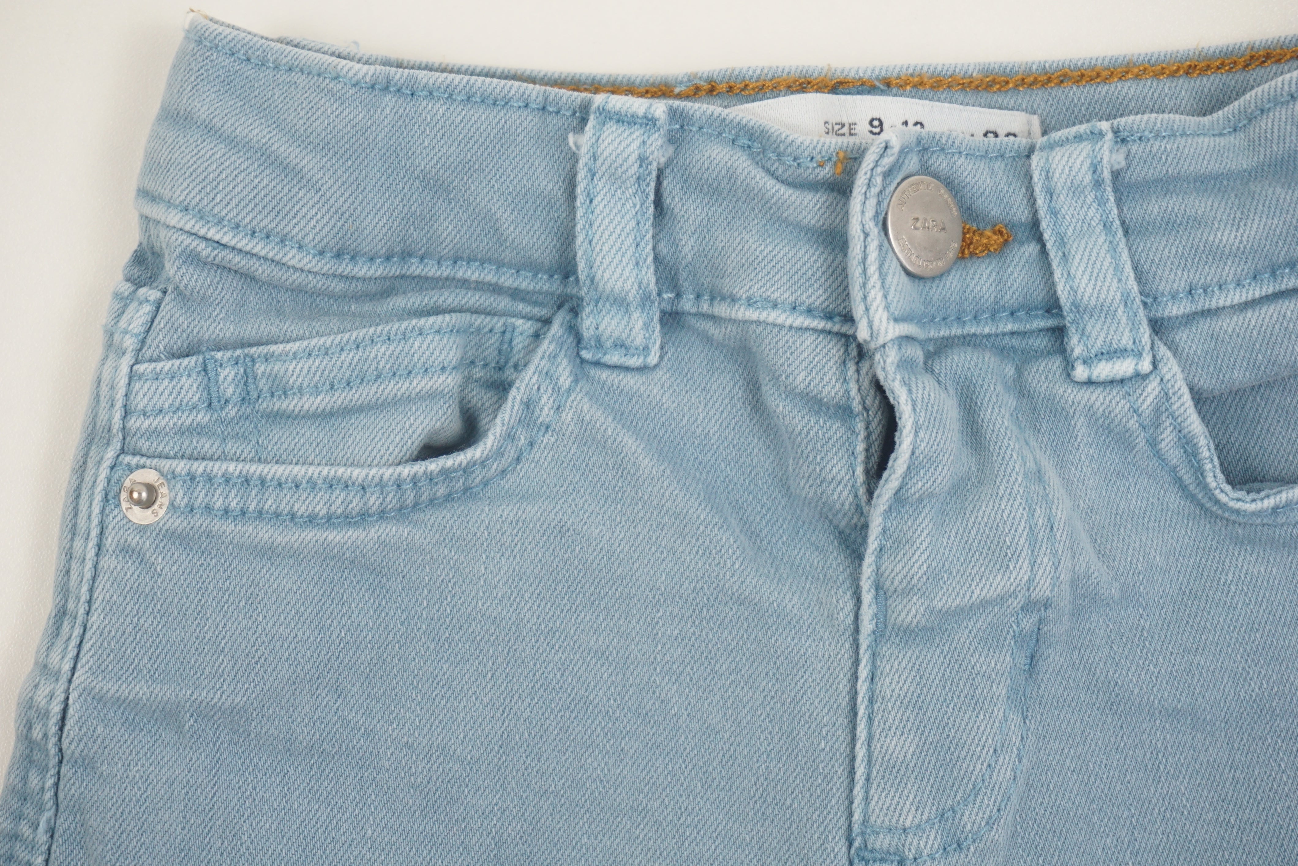 Short Bleu - 9/12 mois