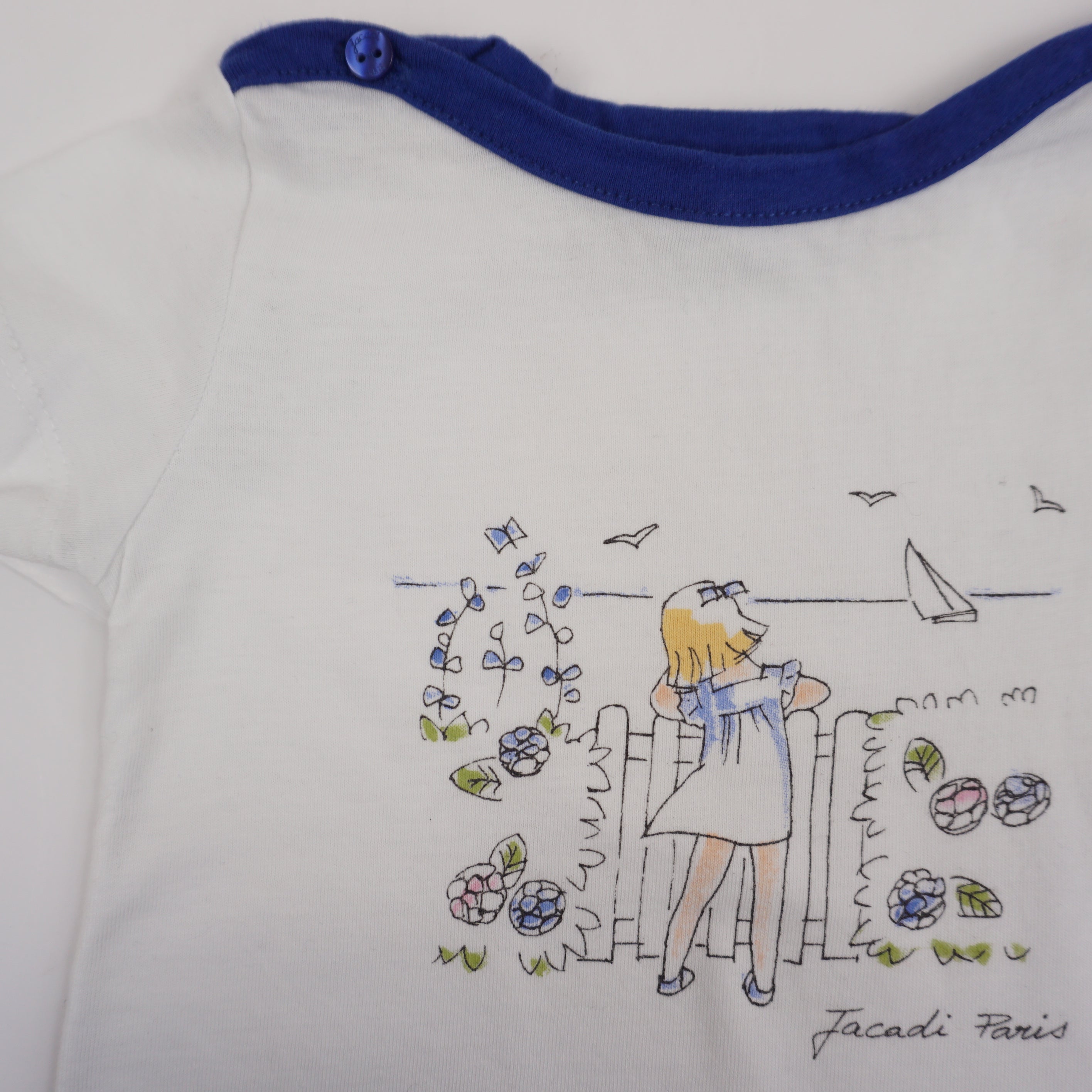 T-shirt Blanc - 6 mois