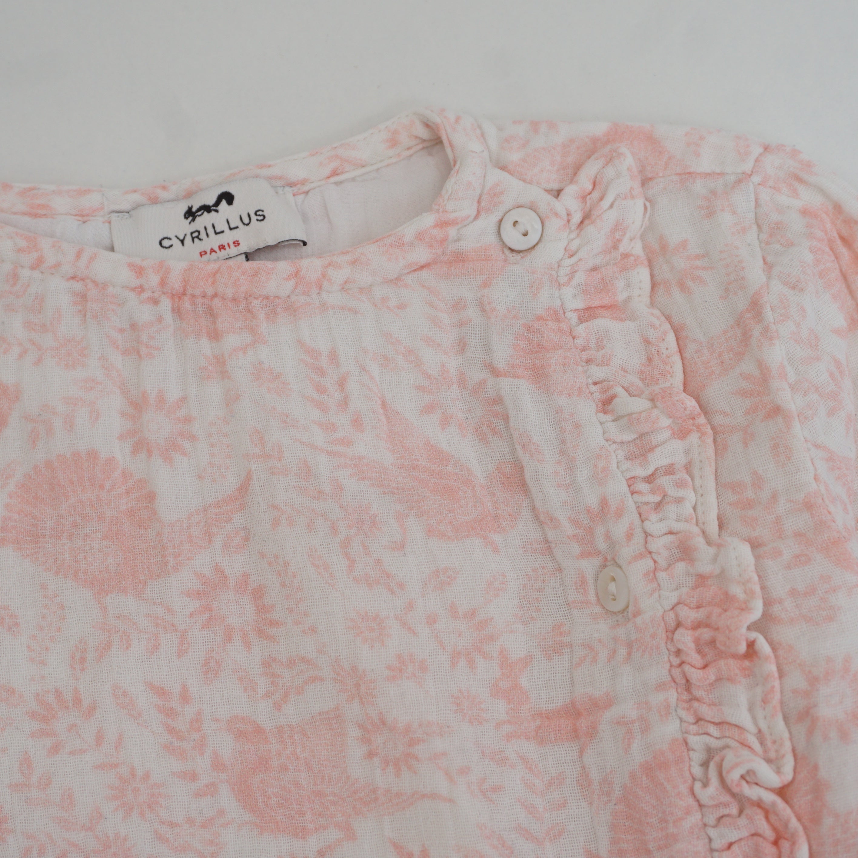 Blouse Rose - 18 mois