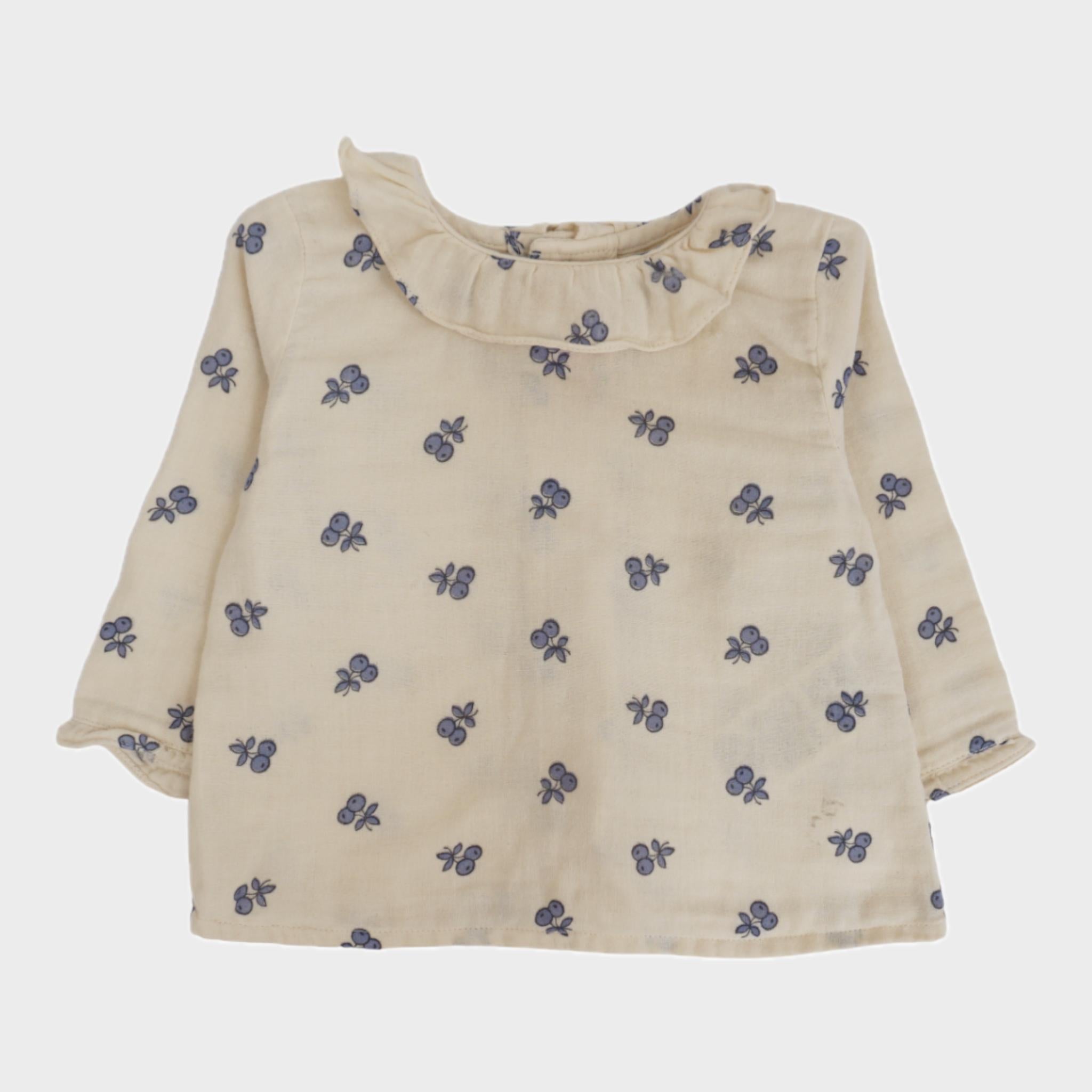 Blouse Beige - 6 mois