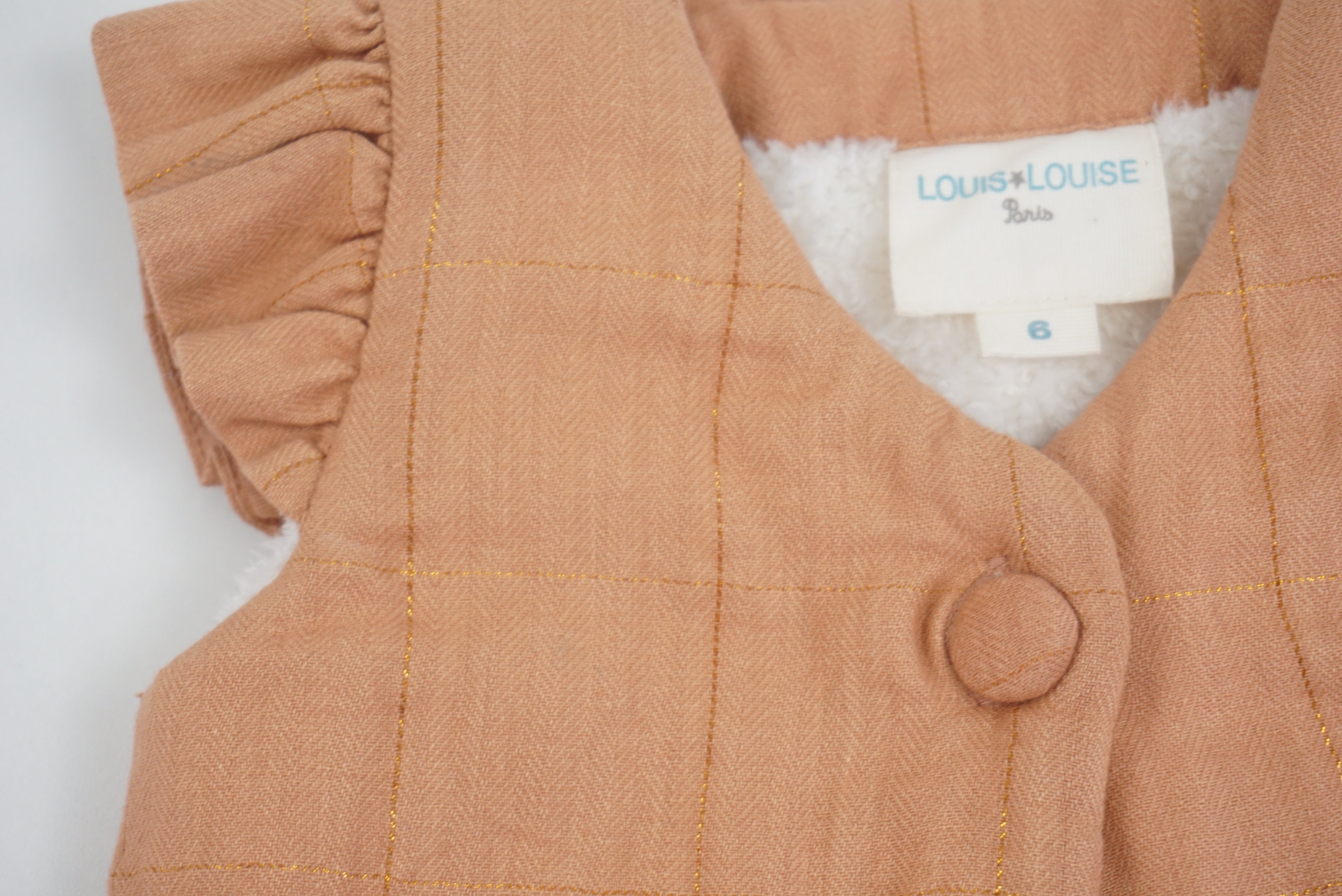 Gilet Orange - 6 mois