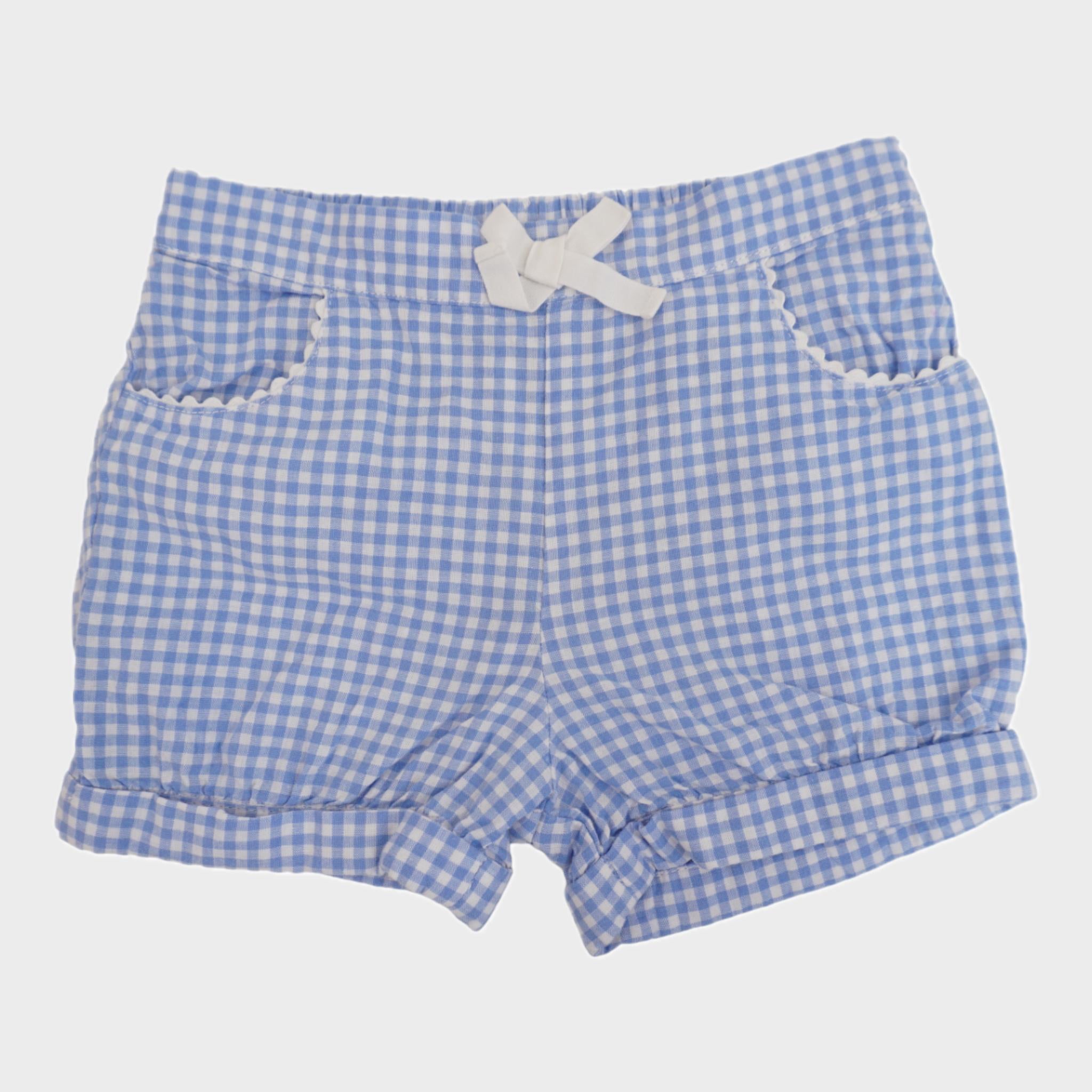 Short Bleu - 12 mois