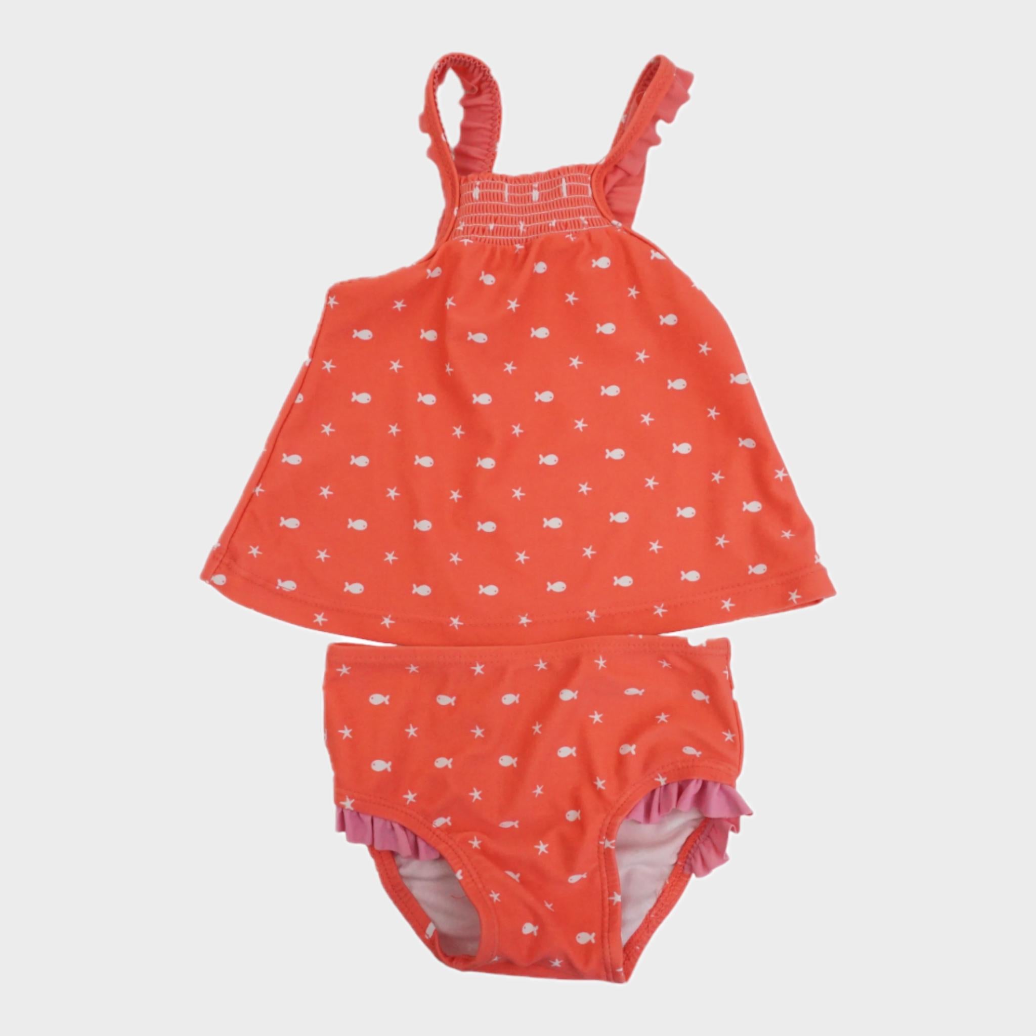 Maillot de bain Rouge - 6 mois