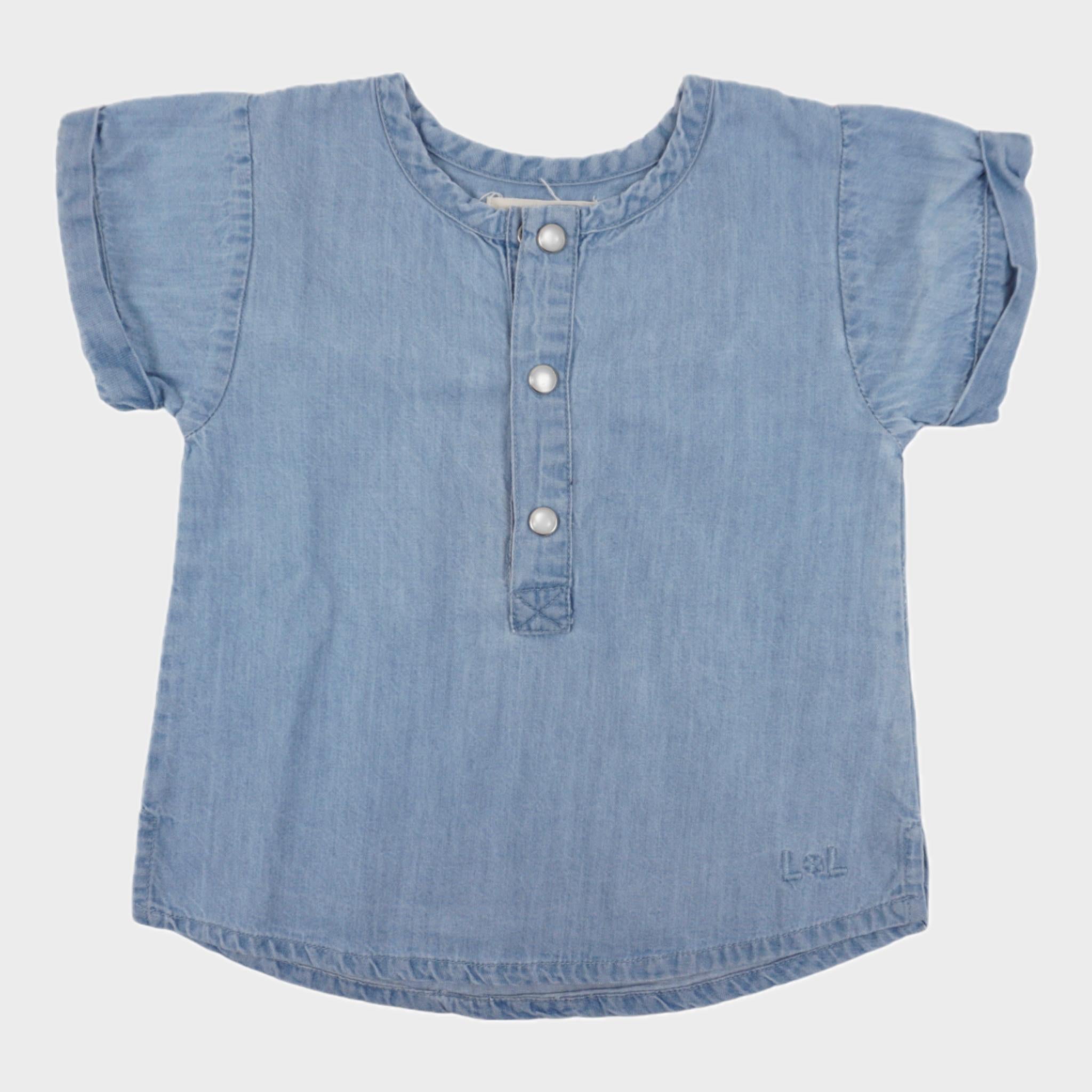 Blouse Bleu - 12 mois