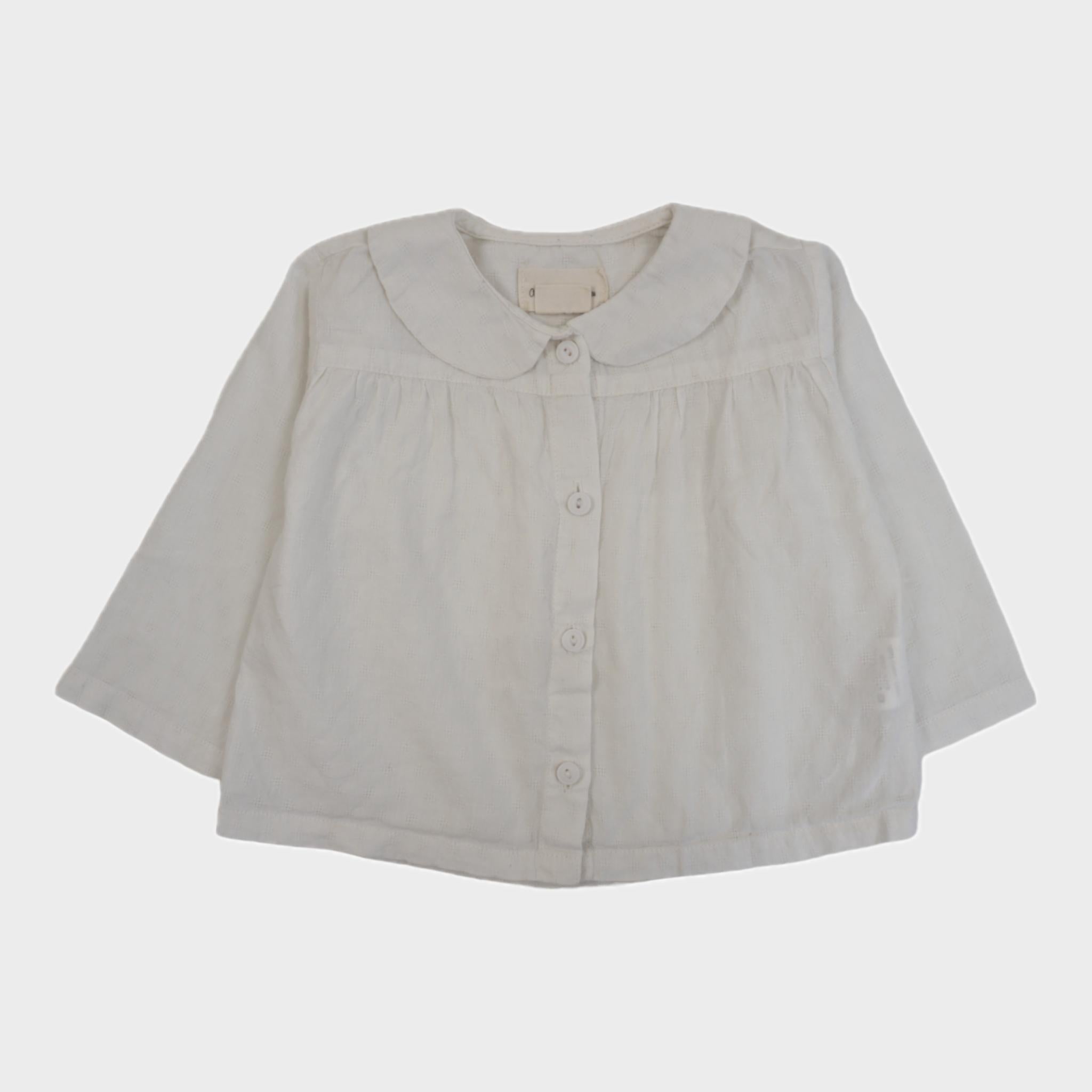 Blouse Blanc - 12 mois