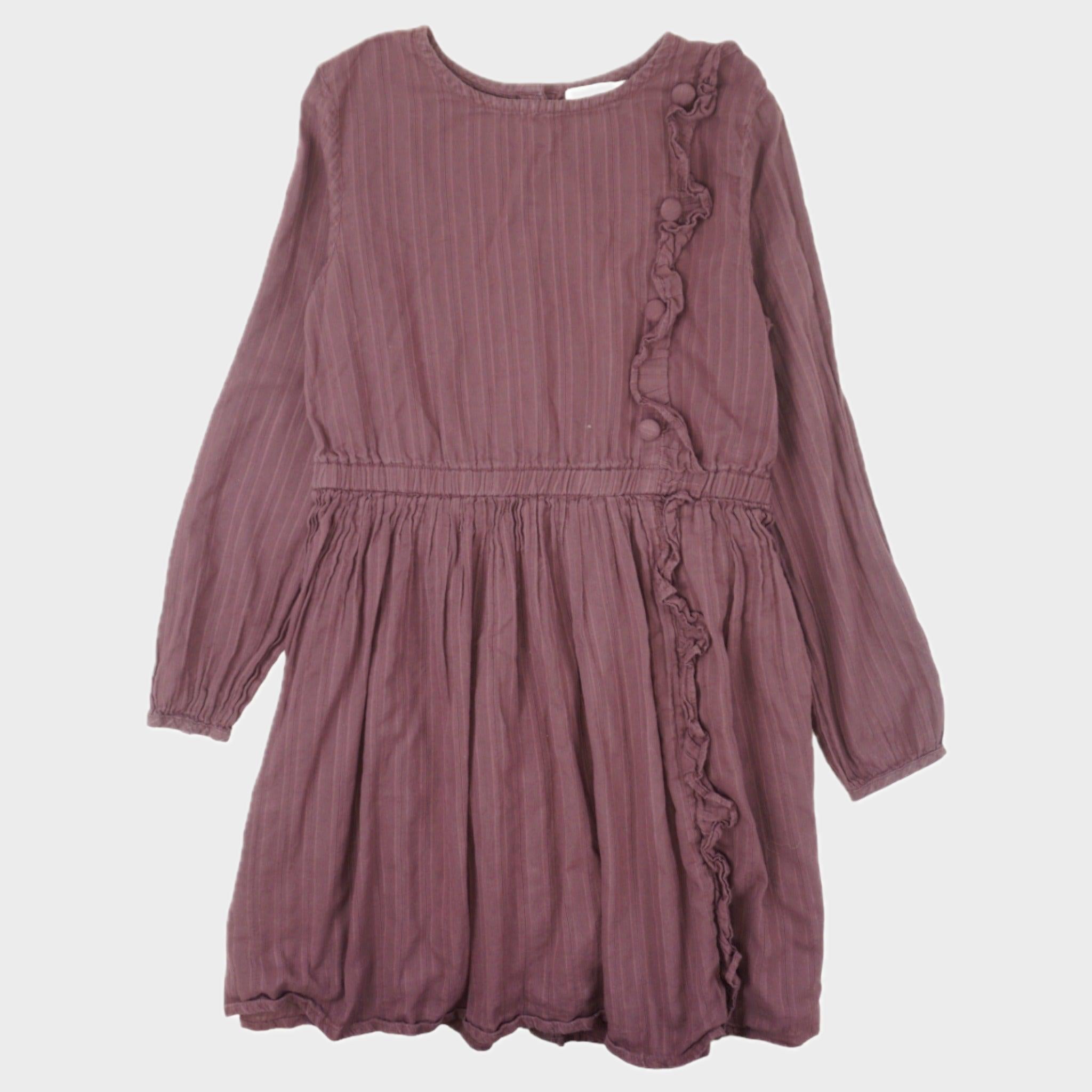Robe Aubergine - 10 ans
