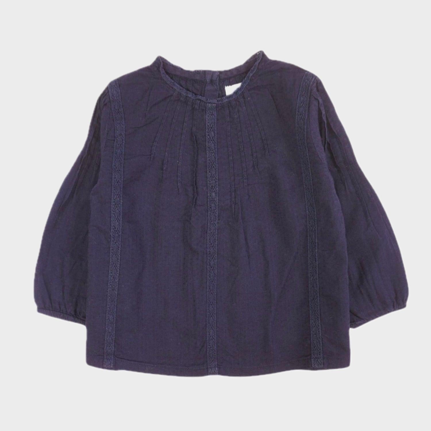 Blouse Bleu - 9 mois