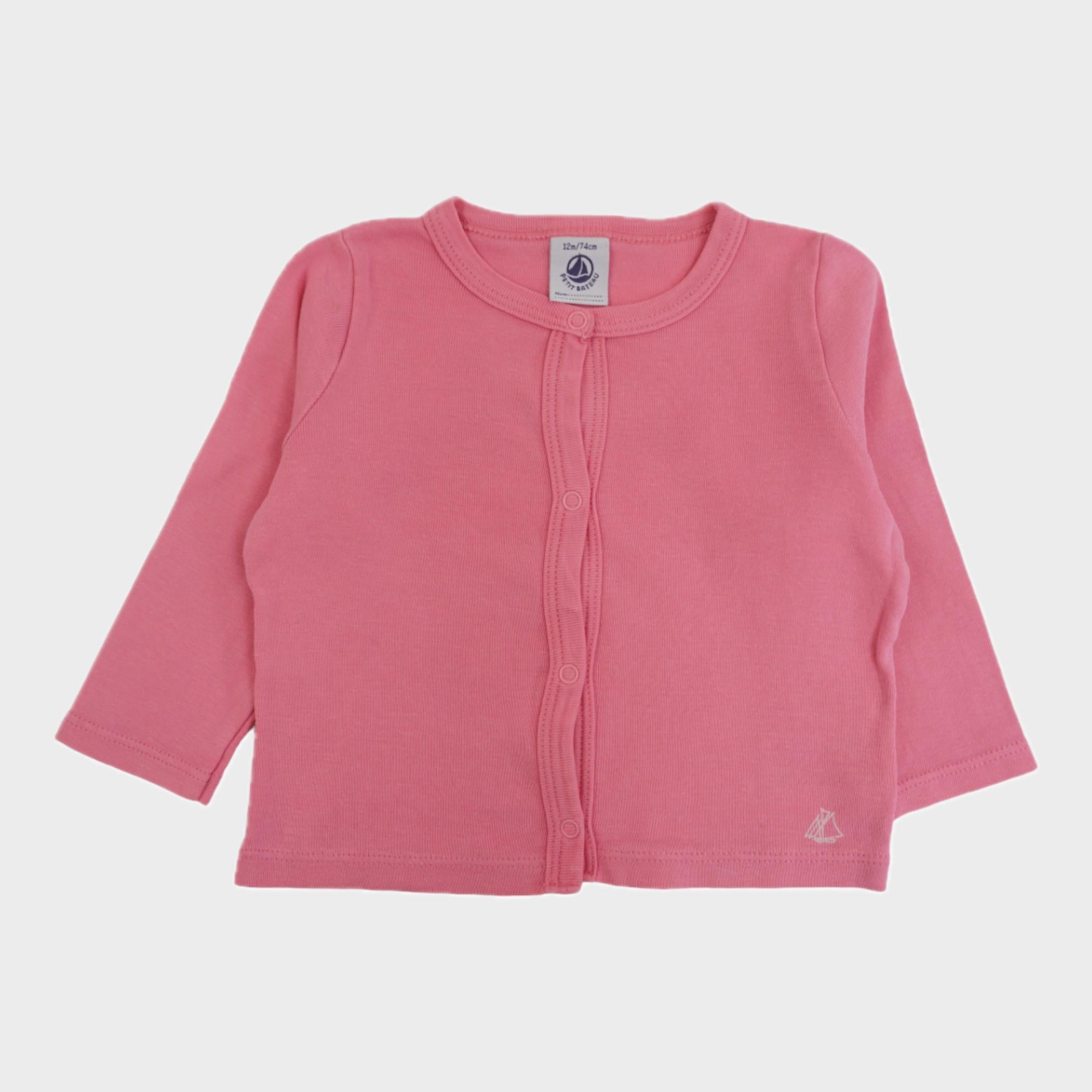 Gilet Rose - 12 mois