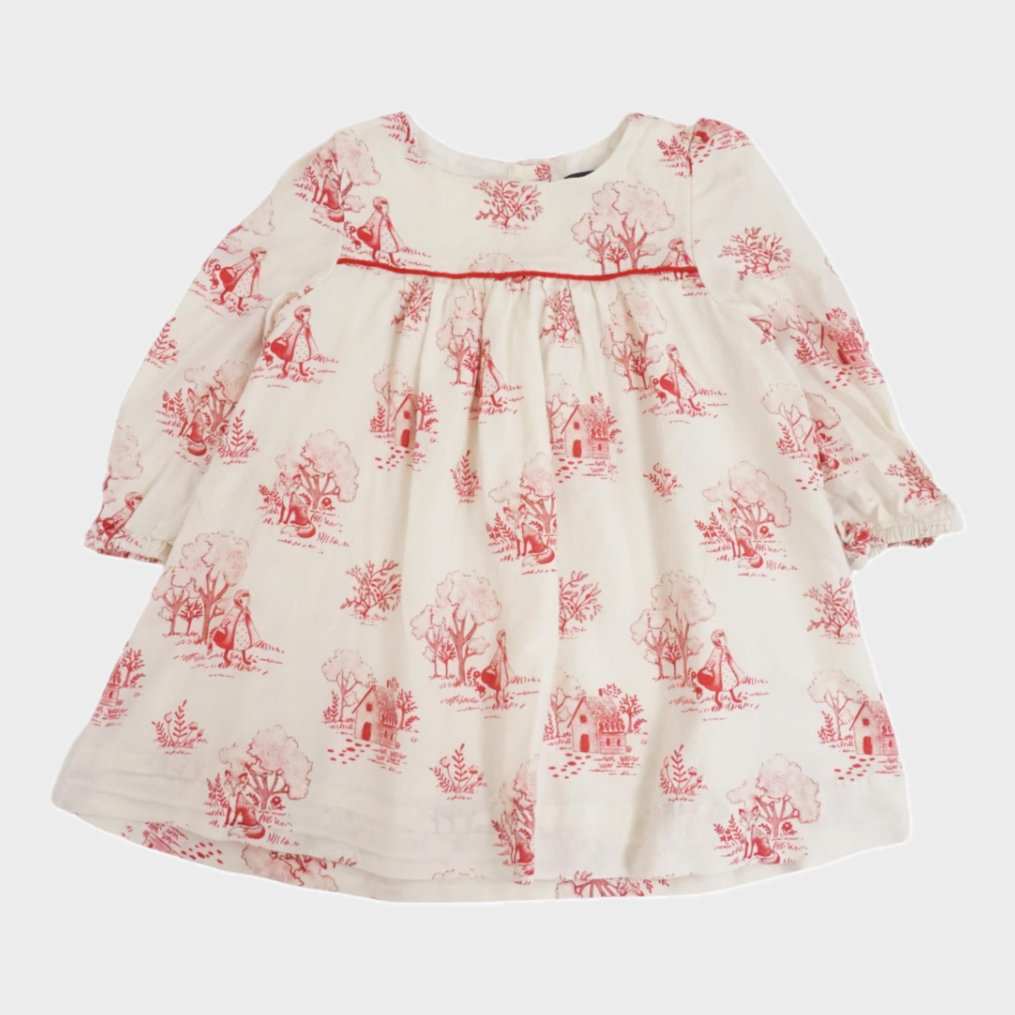 Robe Beige - 6/12 mois