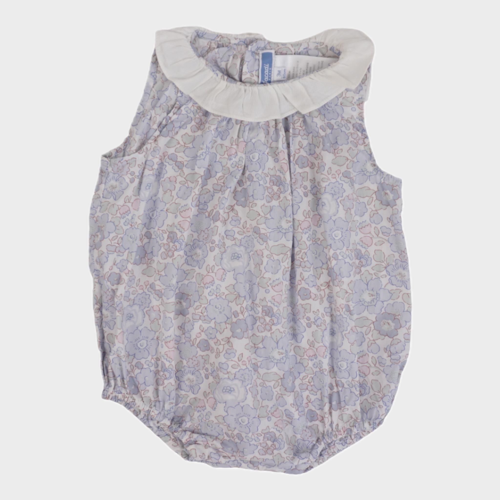 Barboteuse Bleu - 3 mois