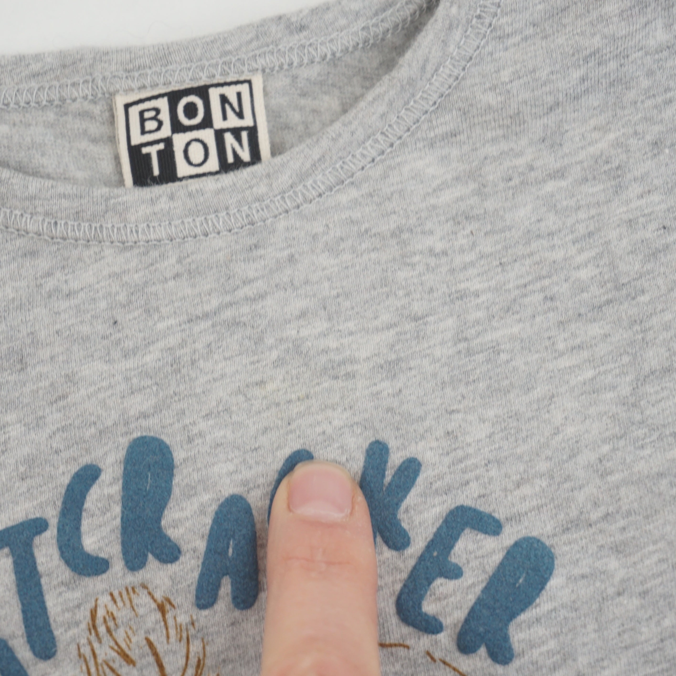 T-shirt Gris - 12 mois