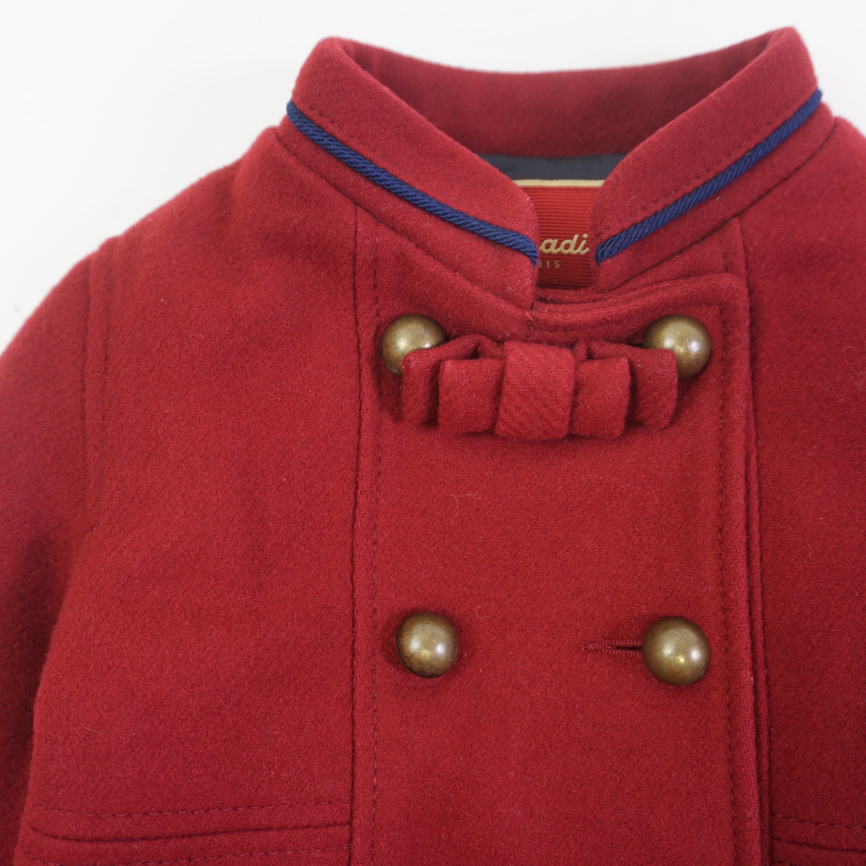 Manteau Rouge - 12 mois