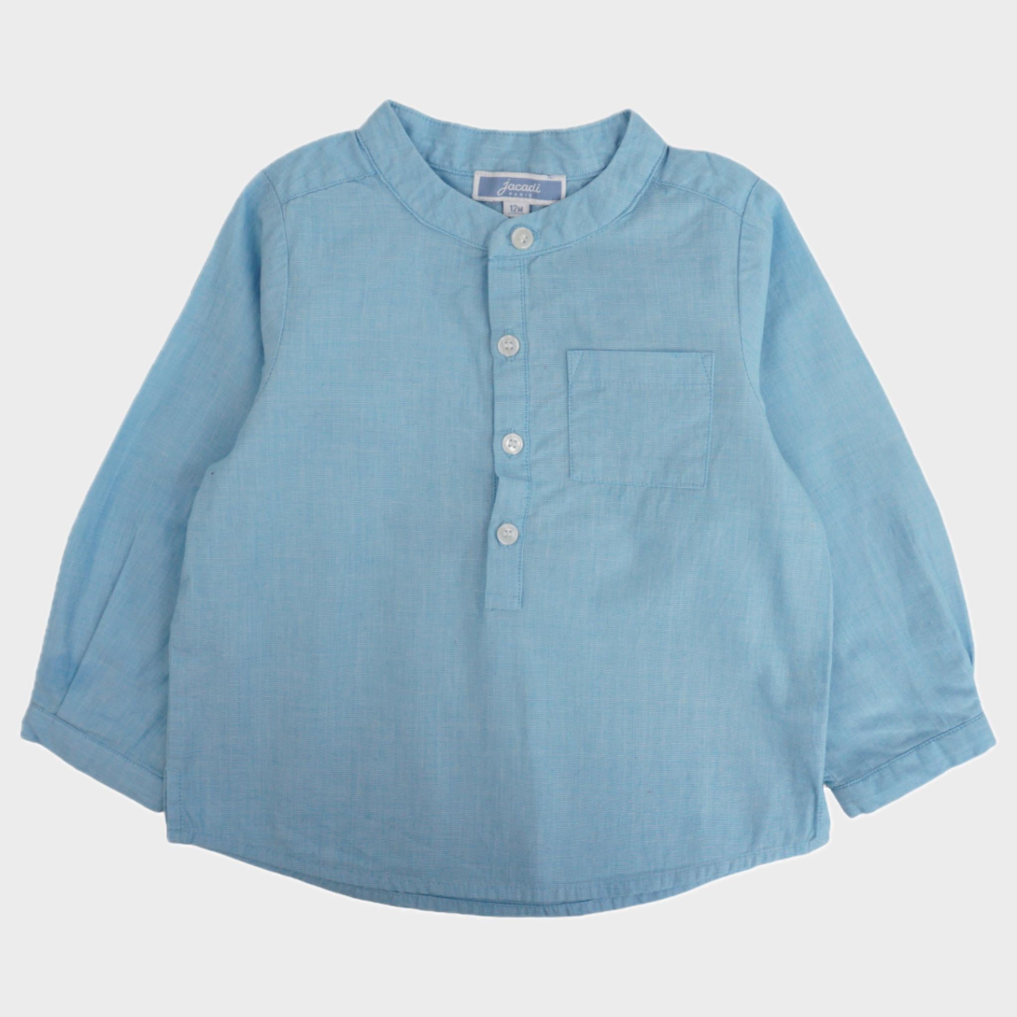 Blouse Bleu - 12 mois