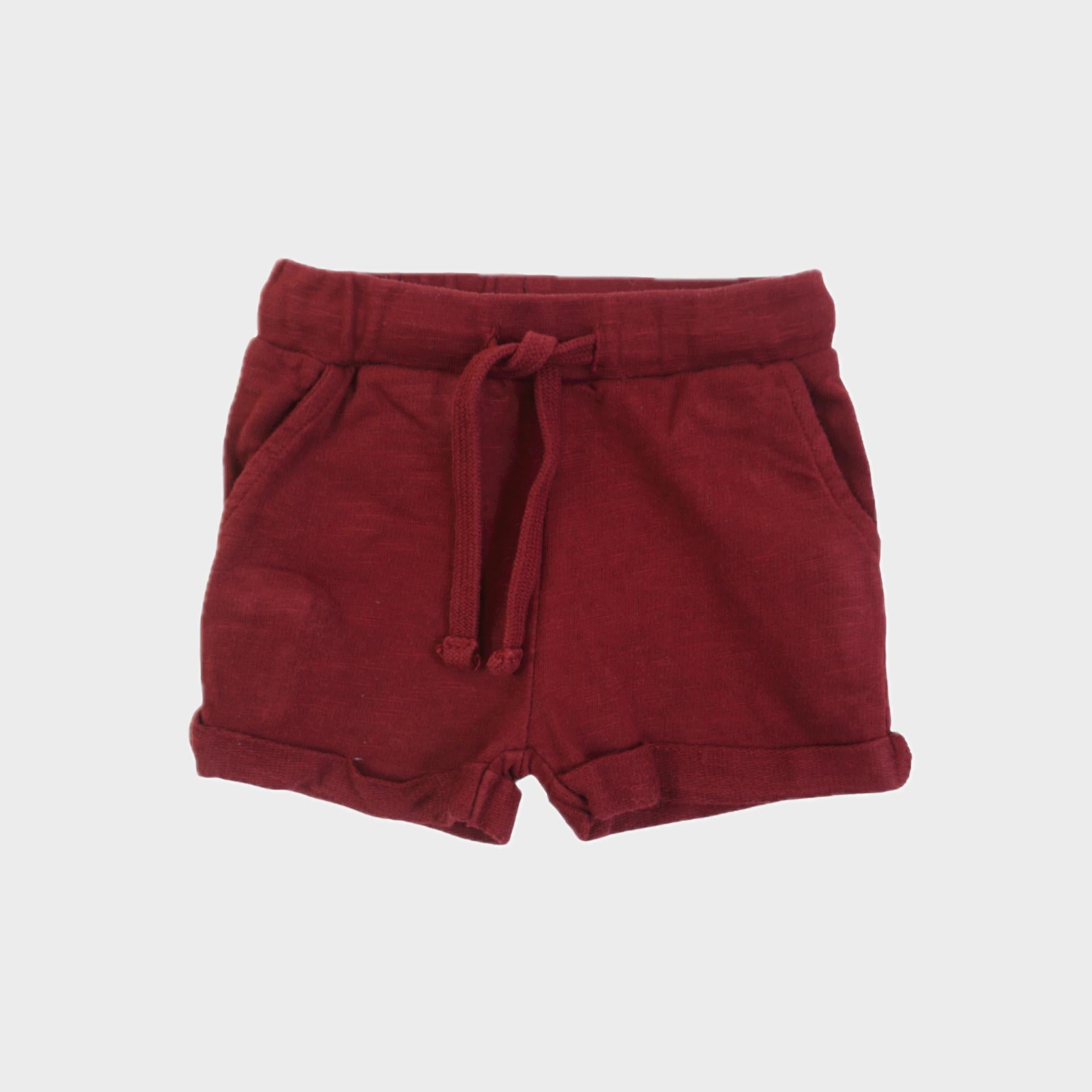Short Bordeaux - 9 mois