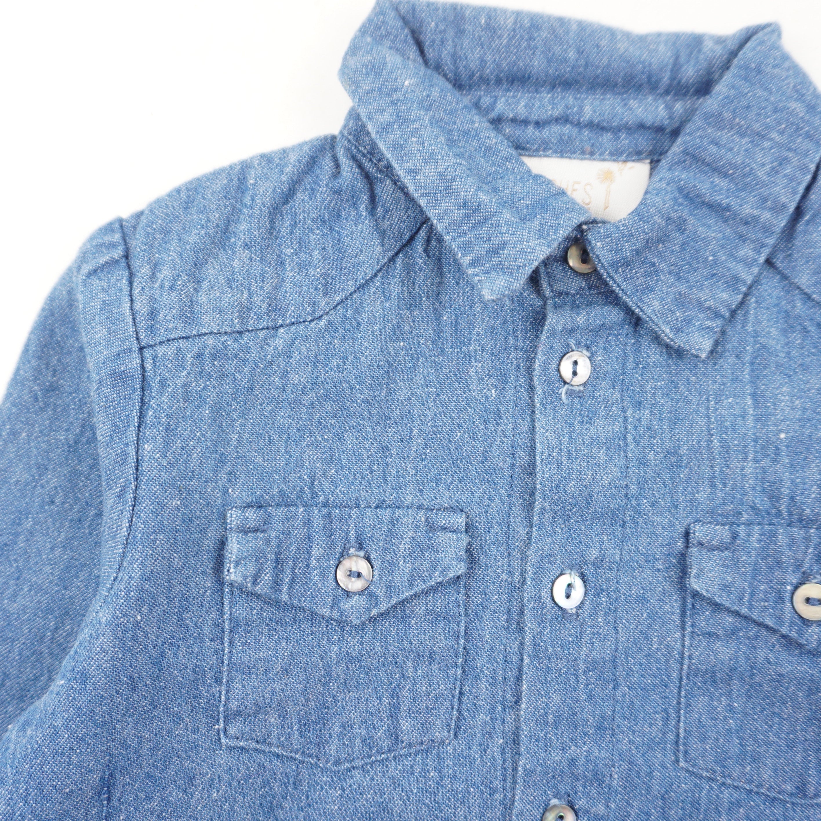 Chemise Bleu - 2 ans