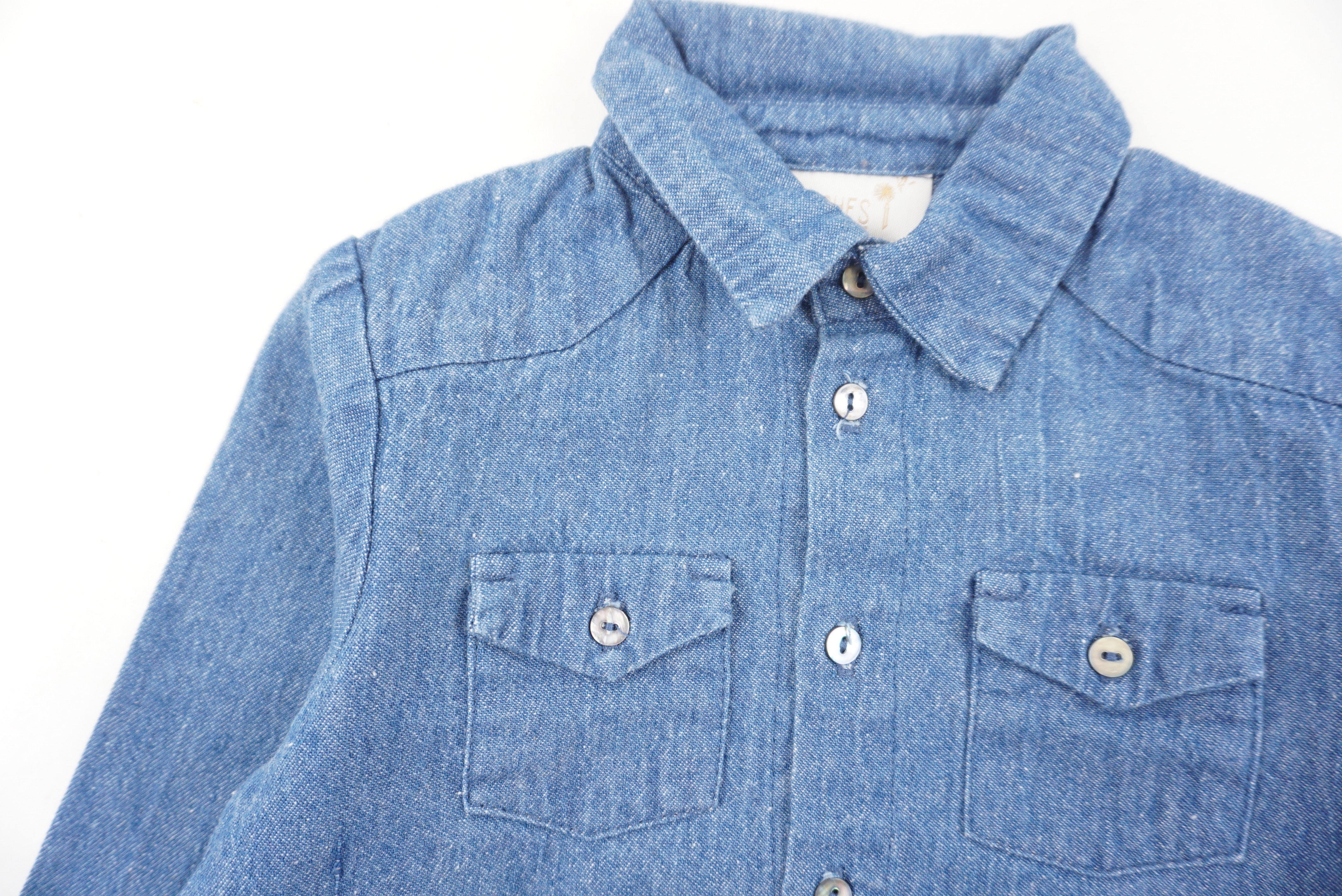 Chemise Bleu - 2 ans