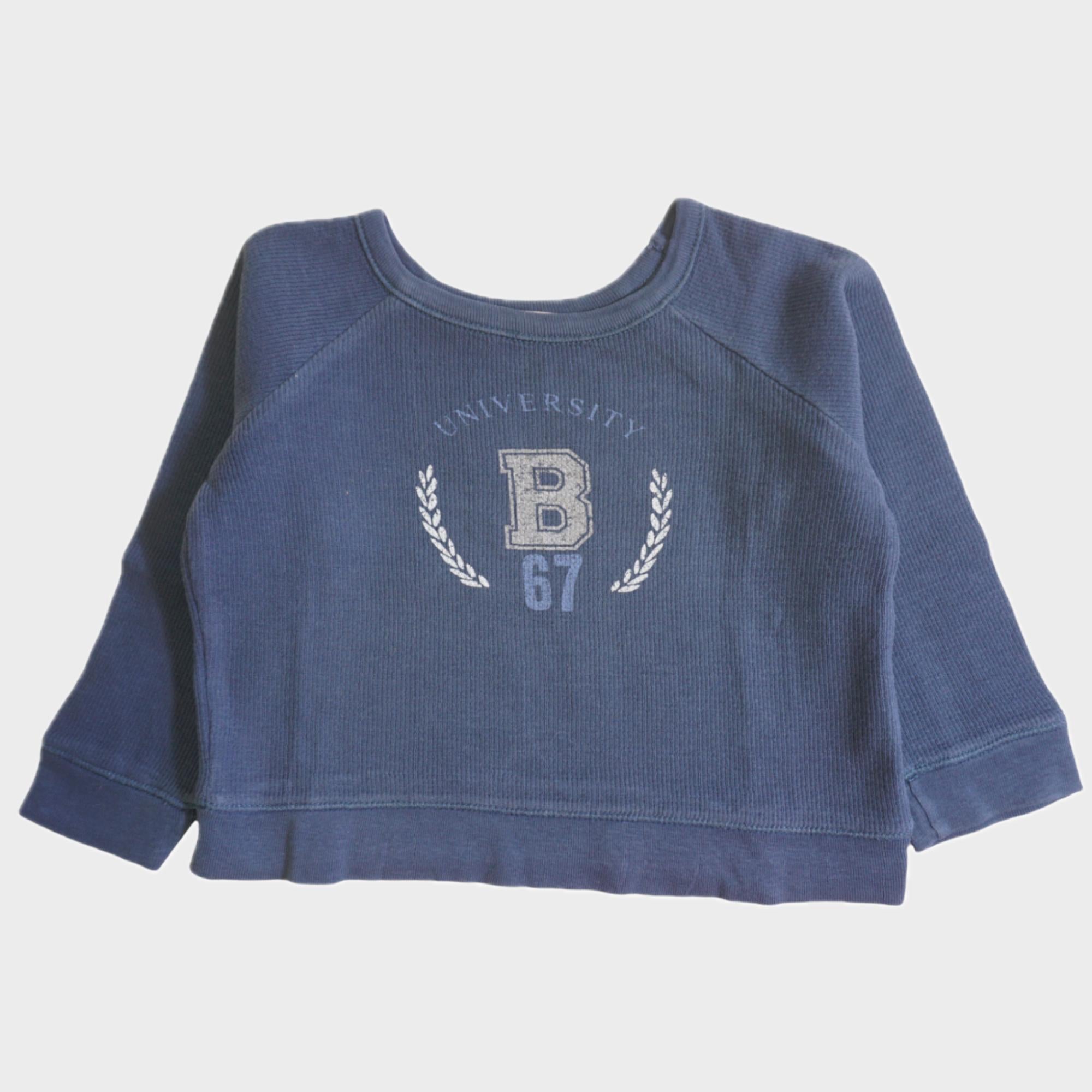 Sweat Bleu - 12 mois
