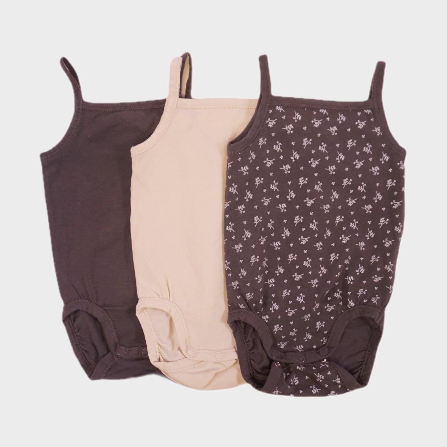 Lot de 3 bodies - 1/2 mois