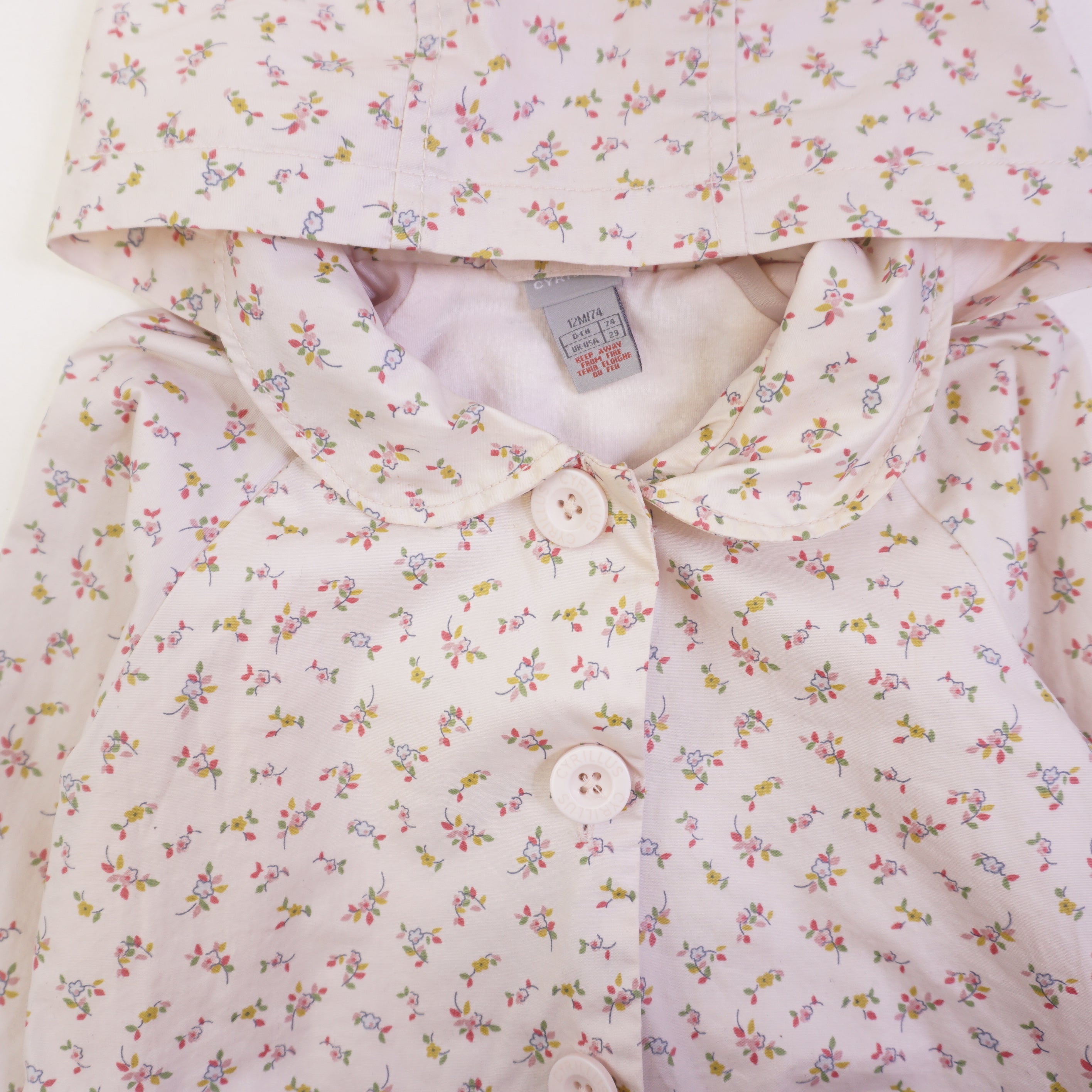 Coupe Vent Rose - 12 mois