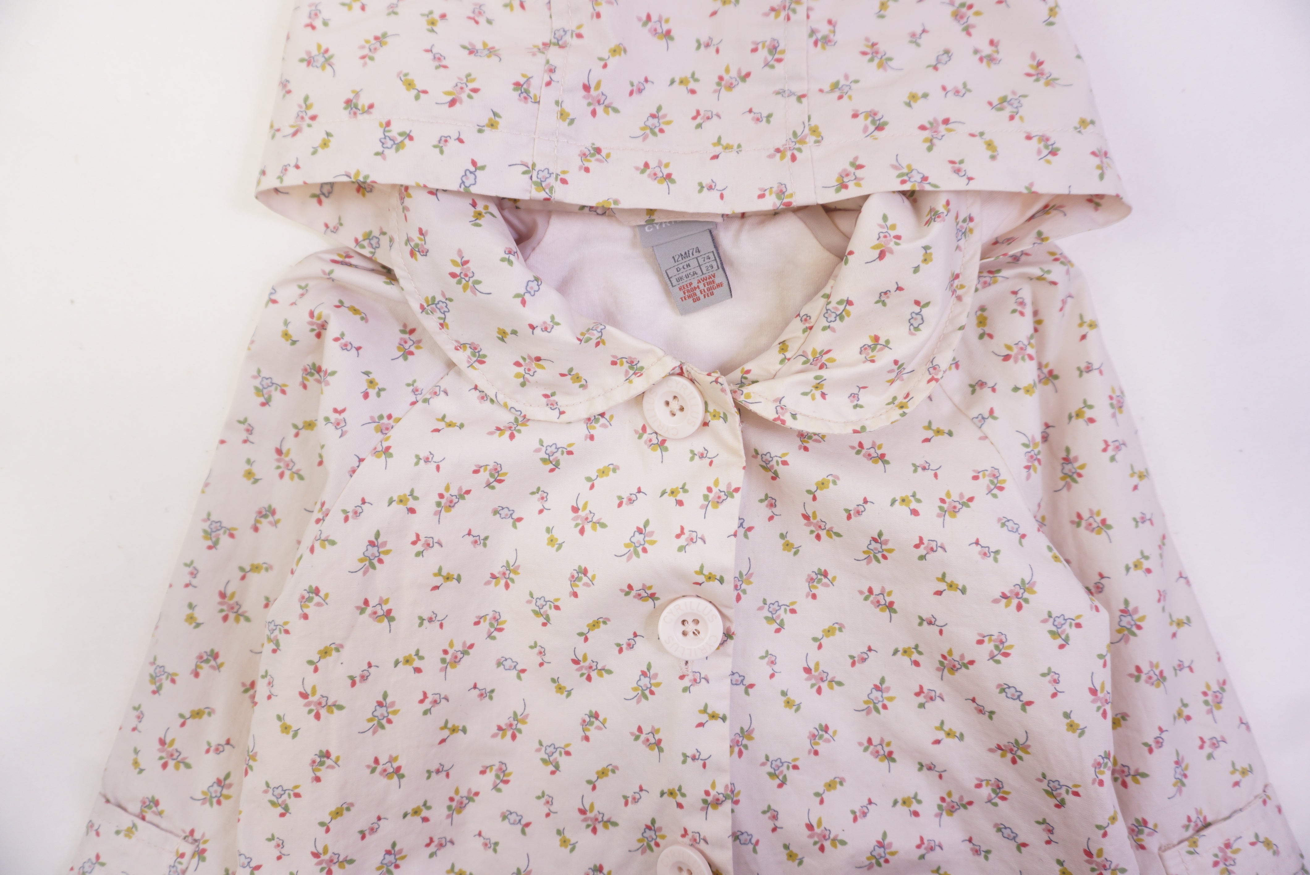 Coupe Vent Rose - 12 mois