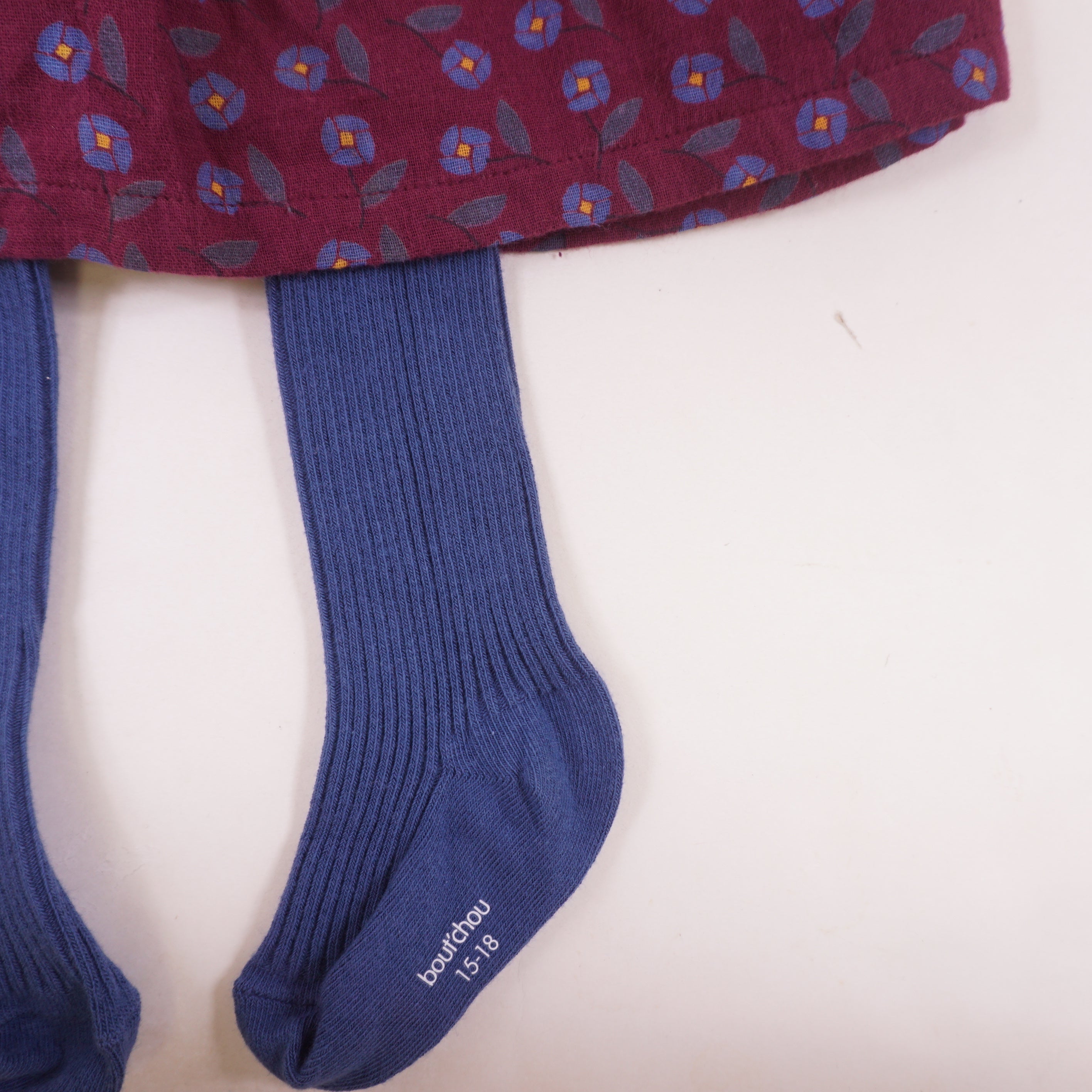 Robe et collants - 9 mois