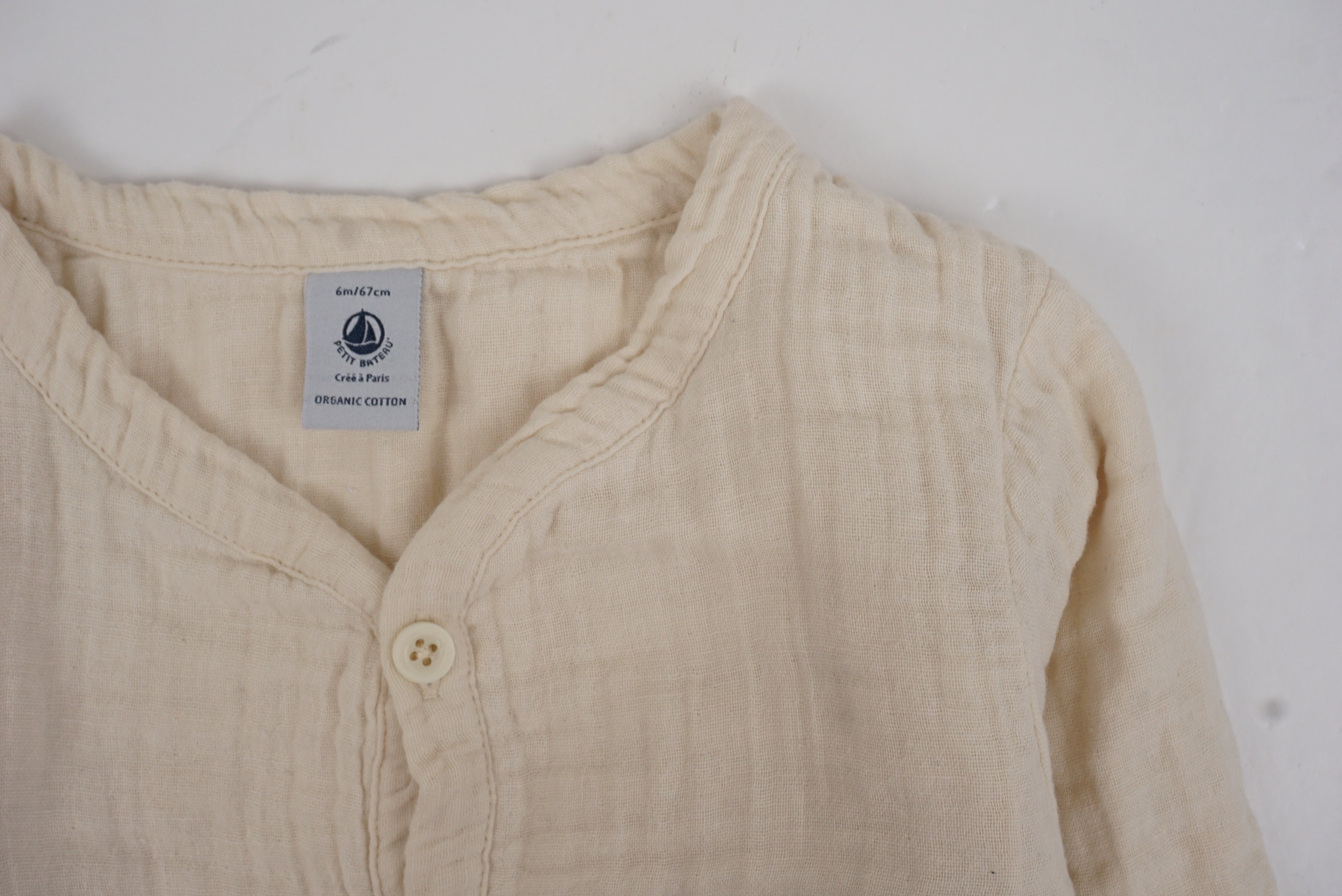 Gilet Crème - 6 mois