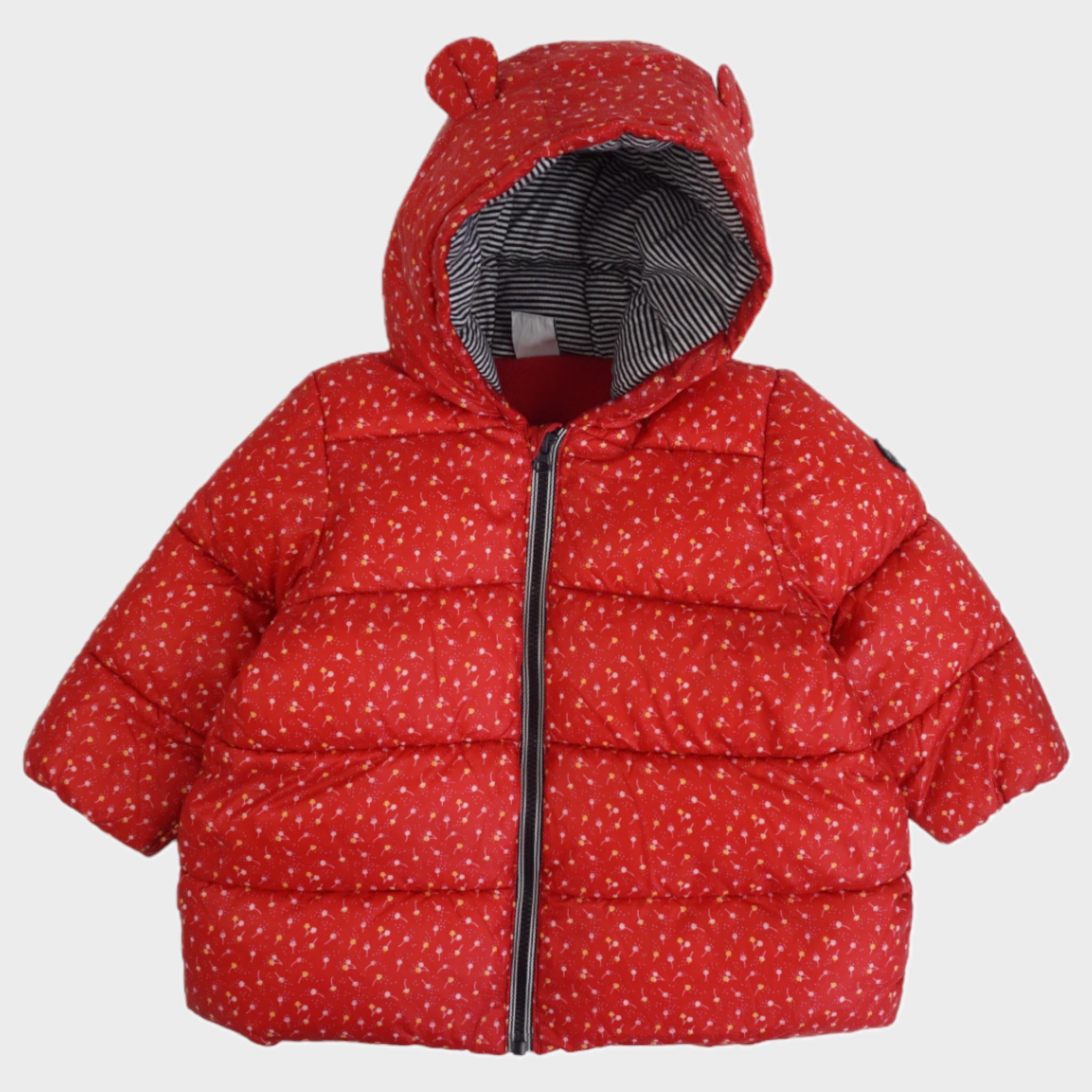 Doudoune Rouge - 12 mois