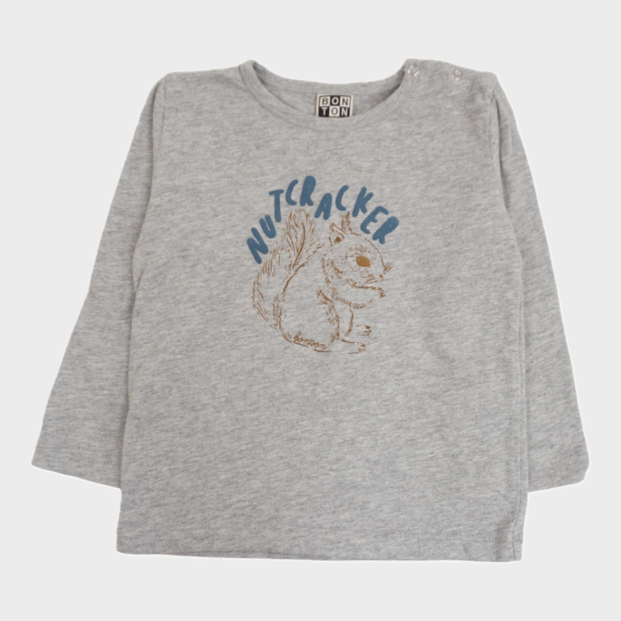 T-shirt Gris - 12 mois