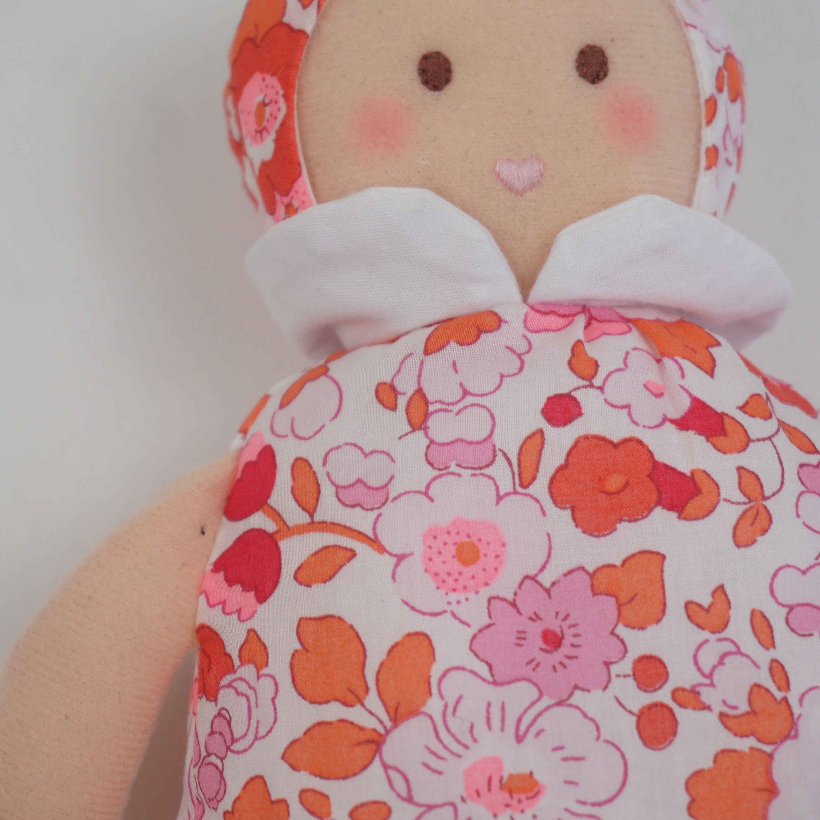 Doudou hochet Rose