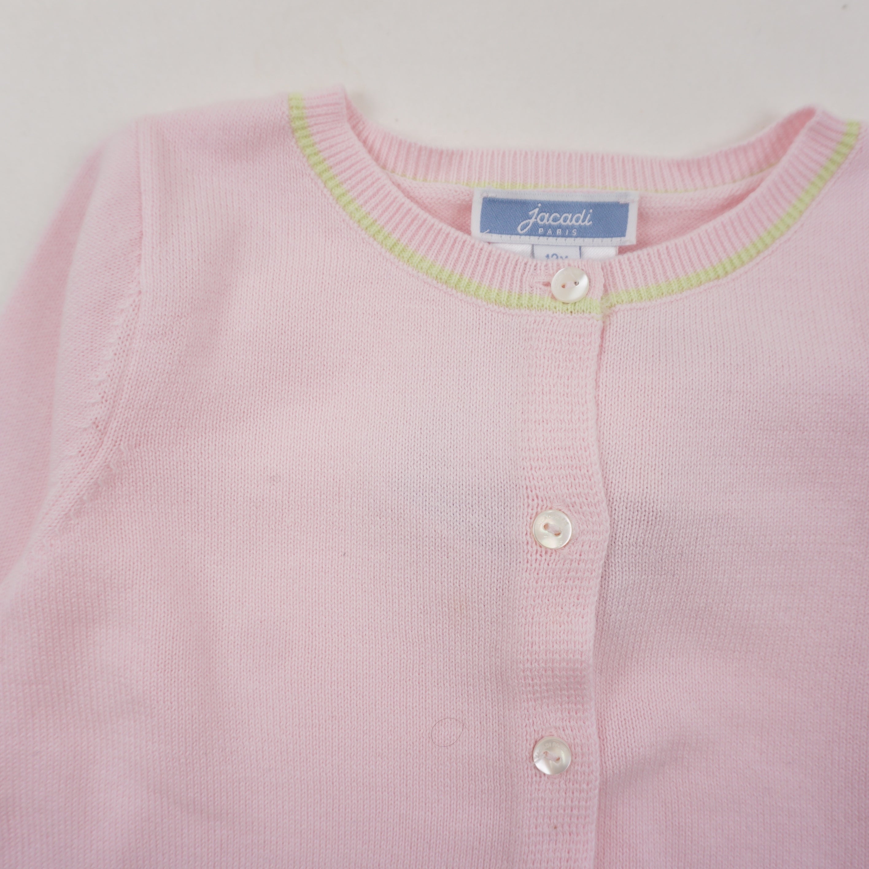 Gilet Rose - 12 mois