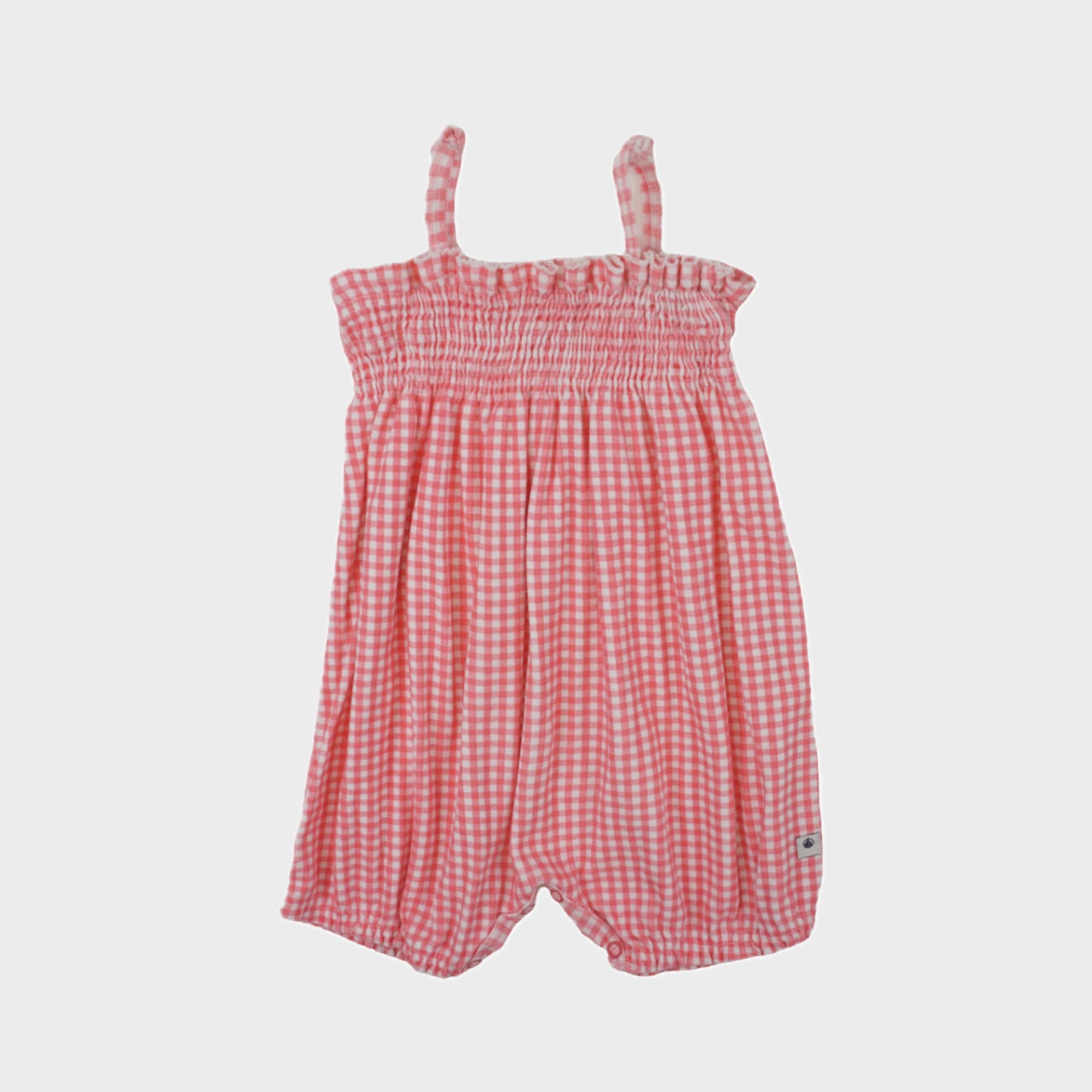 Barboteuse Rose - 6 mois