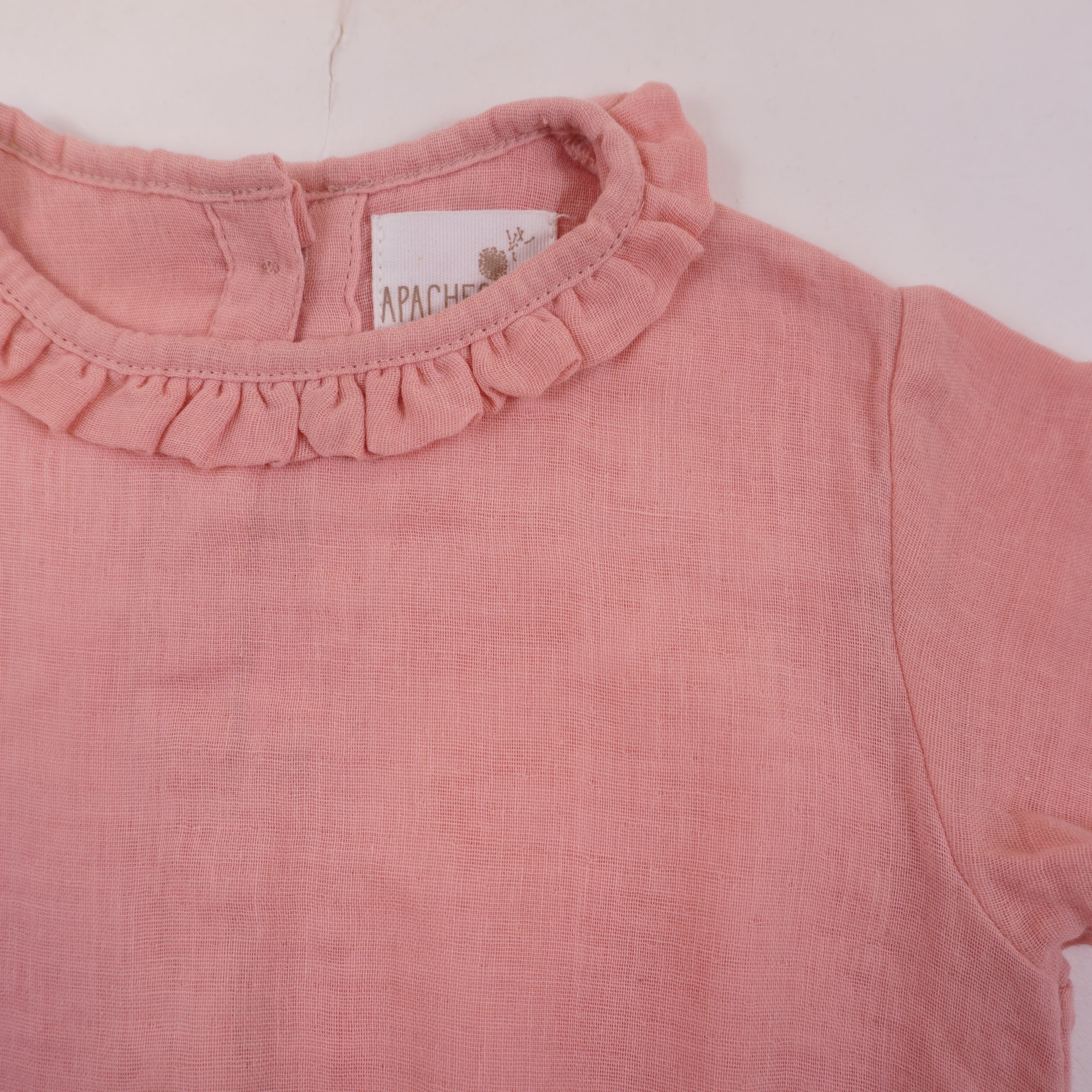 Barboteuse Rose - 12 mois