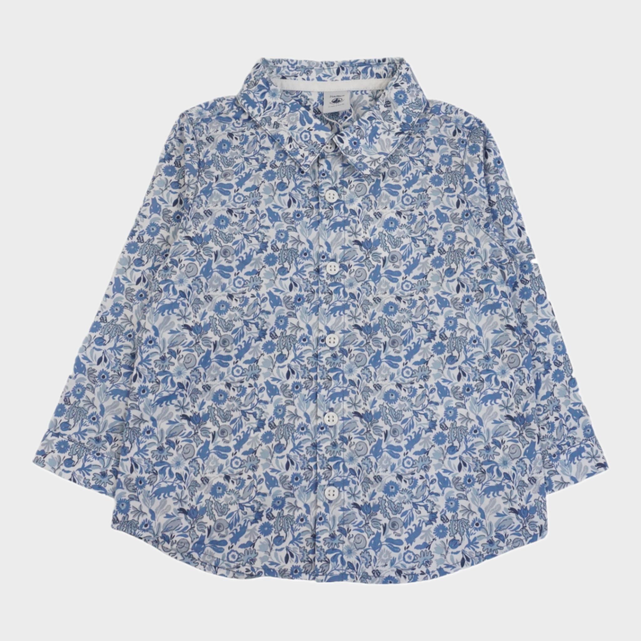 Chemise Bleu - 24 mois