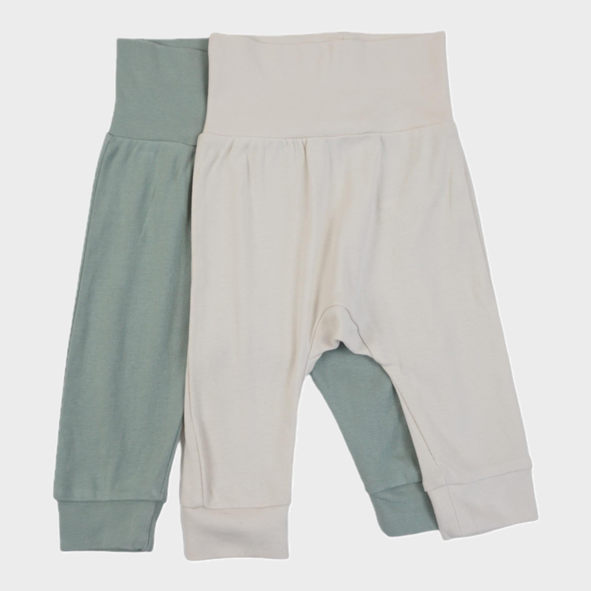 Lot de 2 leggings Multicolore - 2/4 mois