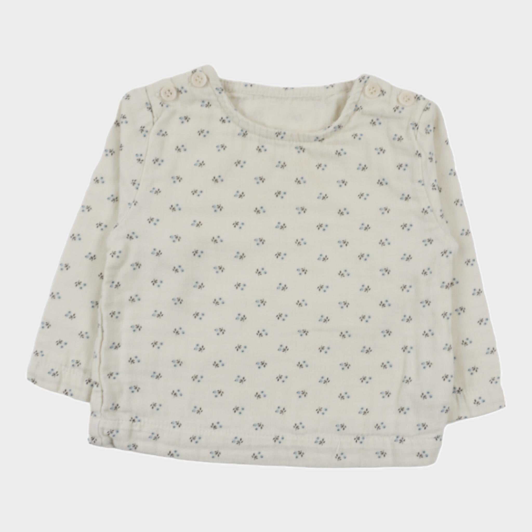Blouse Crème - 9 mois