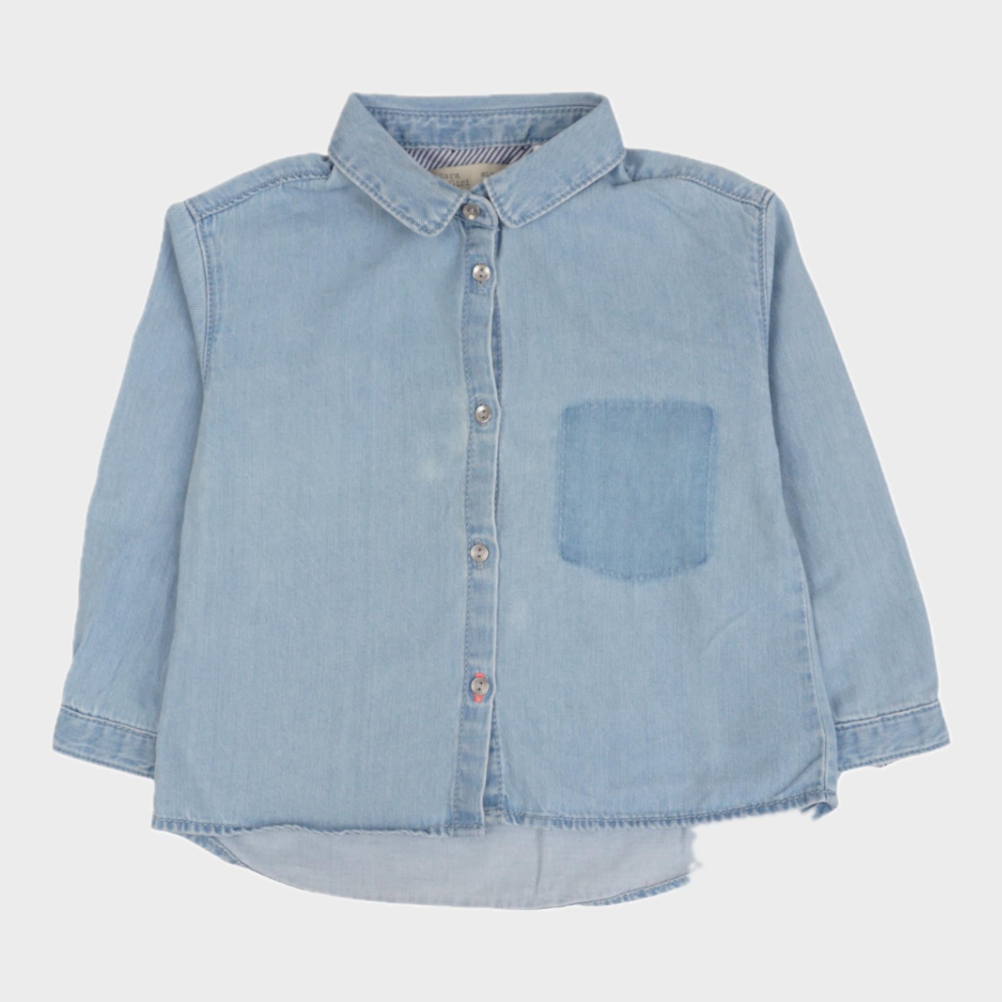 Chemise Bleu - 9/12 mois