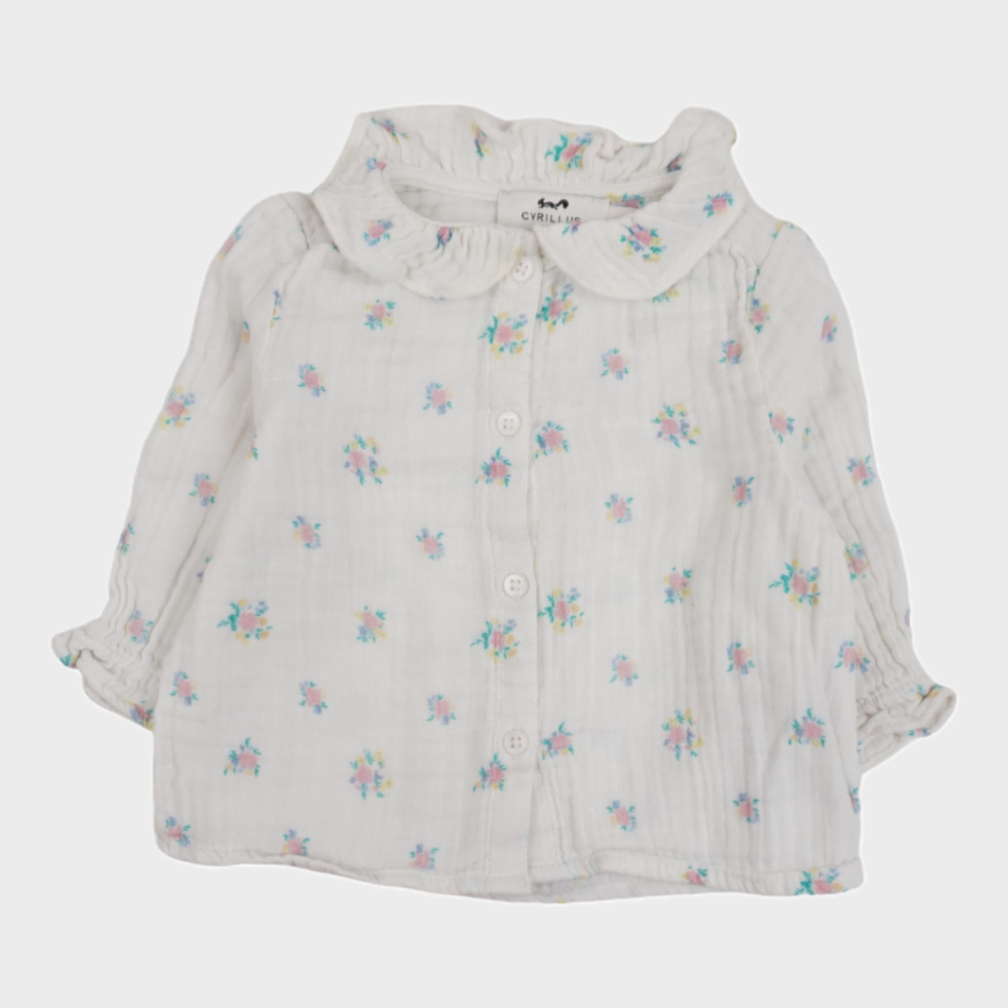 Chemisier Blanc - 3 mois