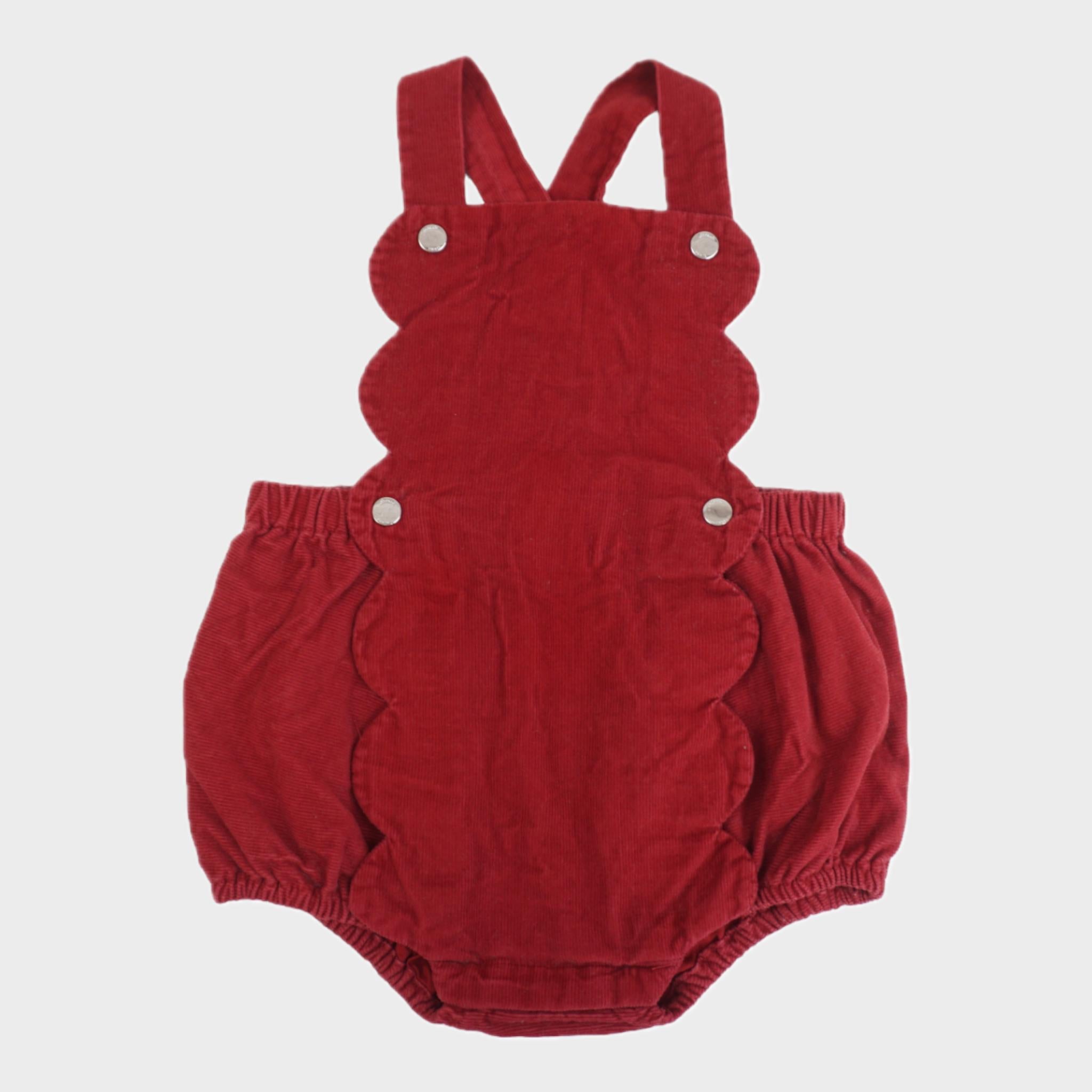 Barboteuse Rouge - 6 mois