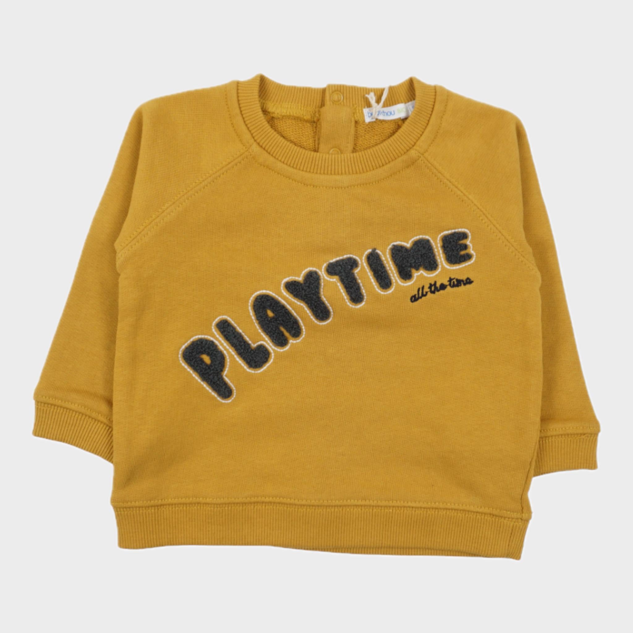 Sweat Moutarde - 9 mois