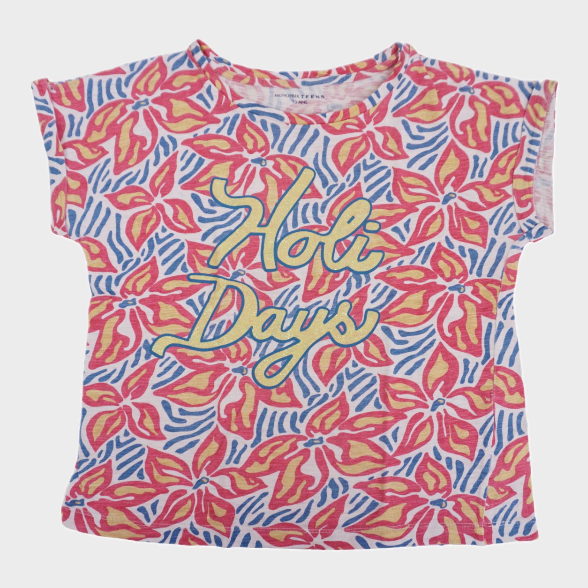 T-shirt Multicolore - 10 ans