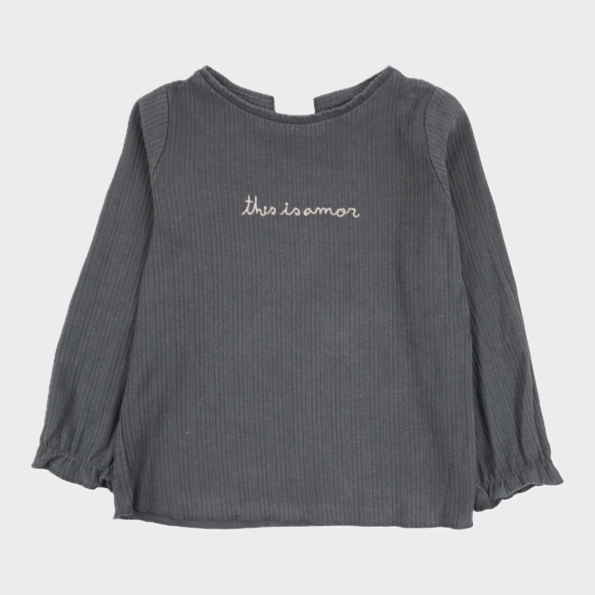 T-shirt Gris - 2/3 ans