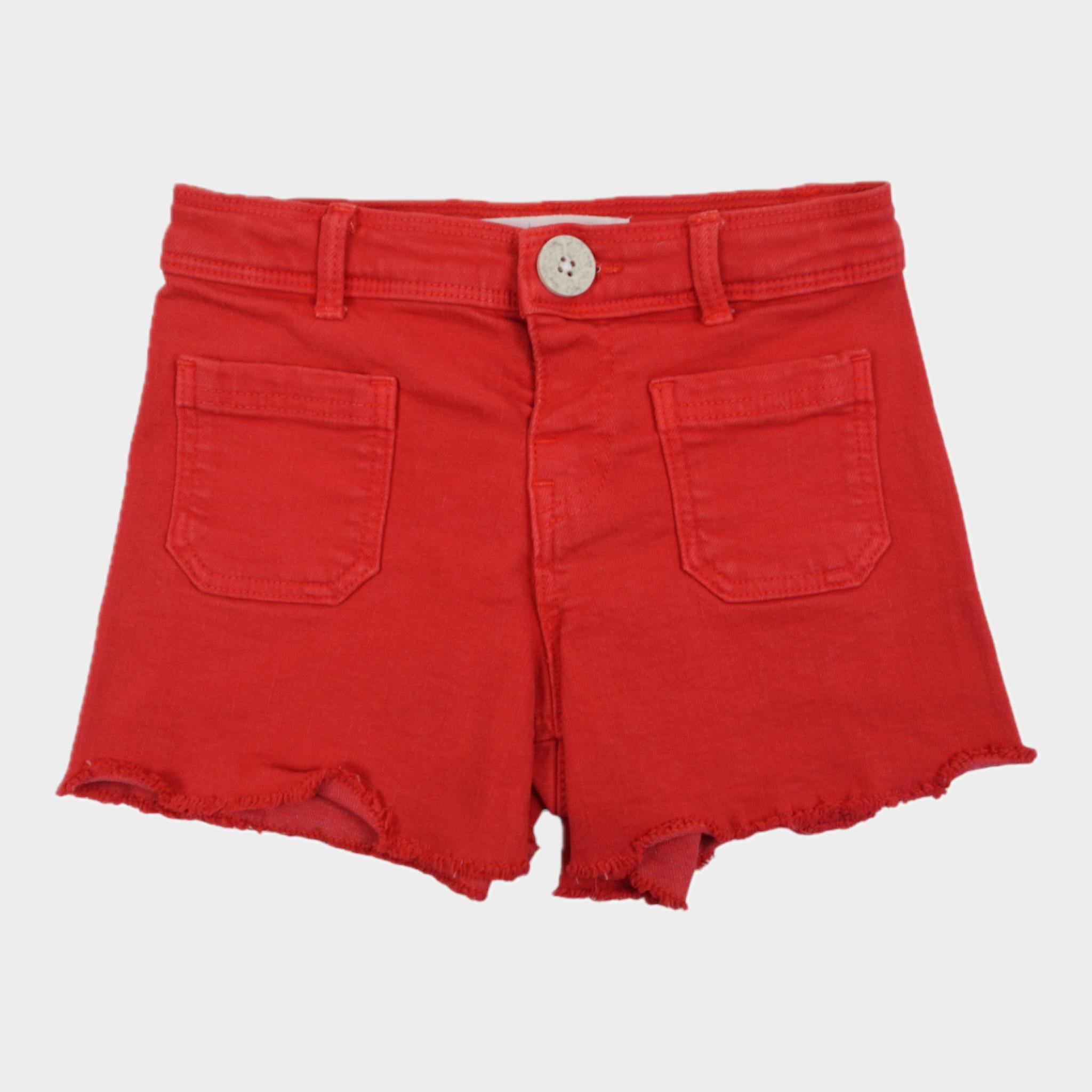 Short Rouge - 2/3 ans