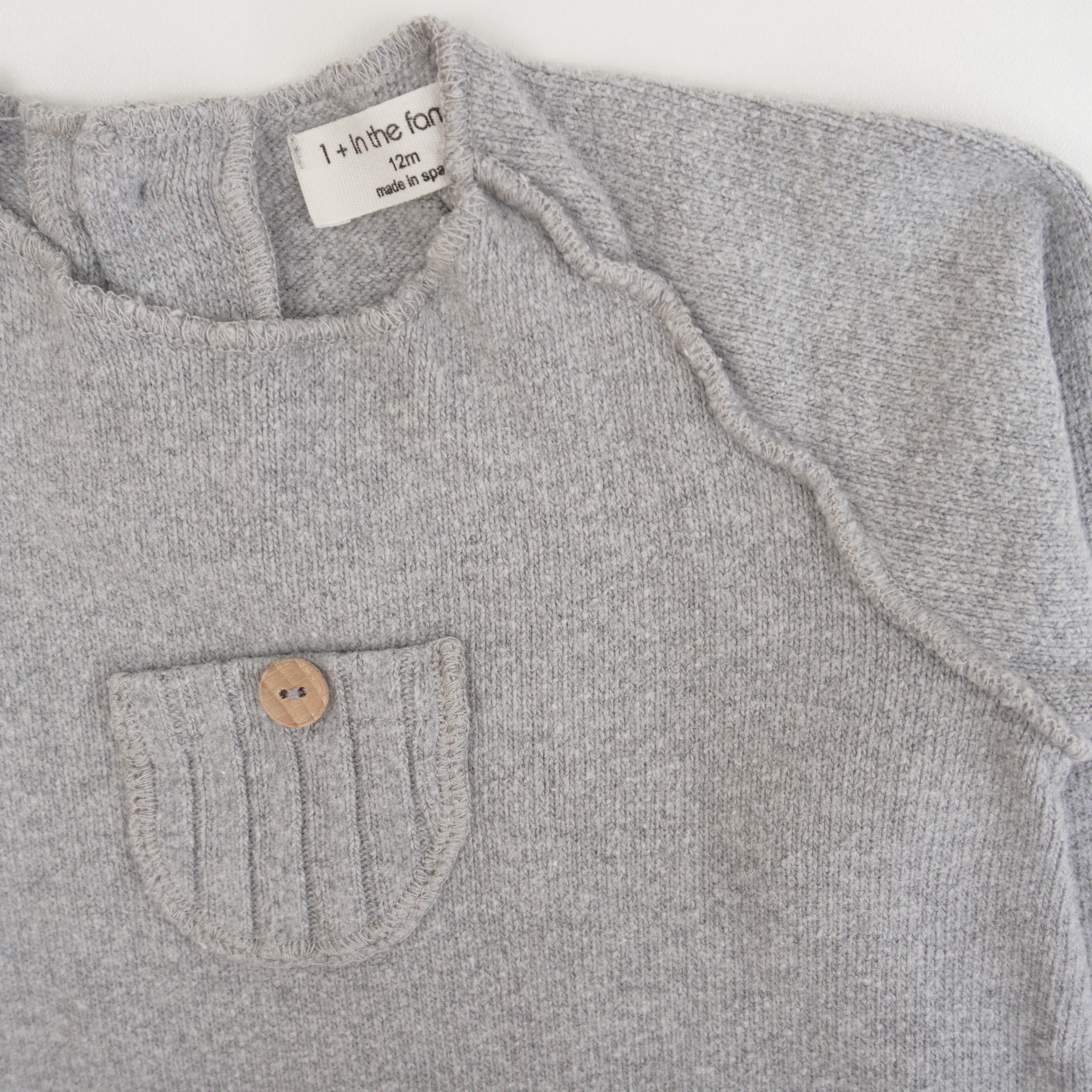 Combinaison Gris - 12 mois