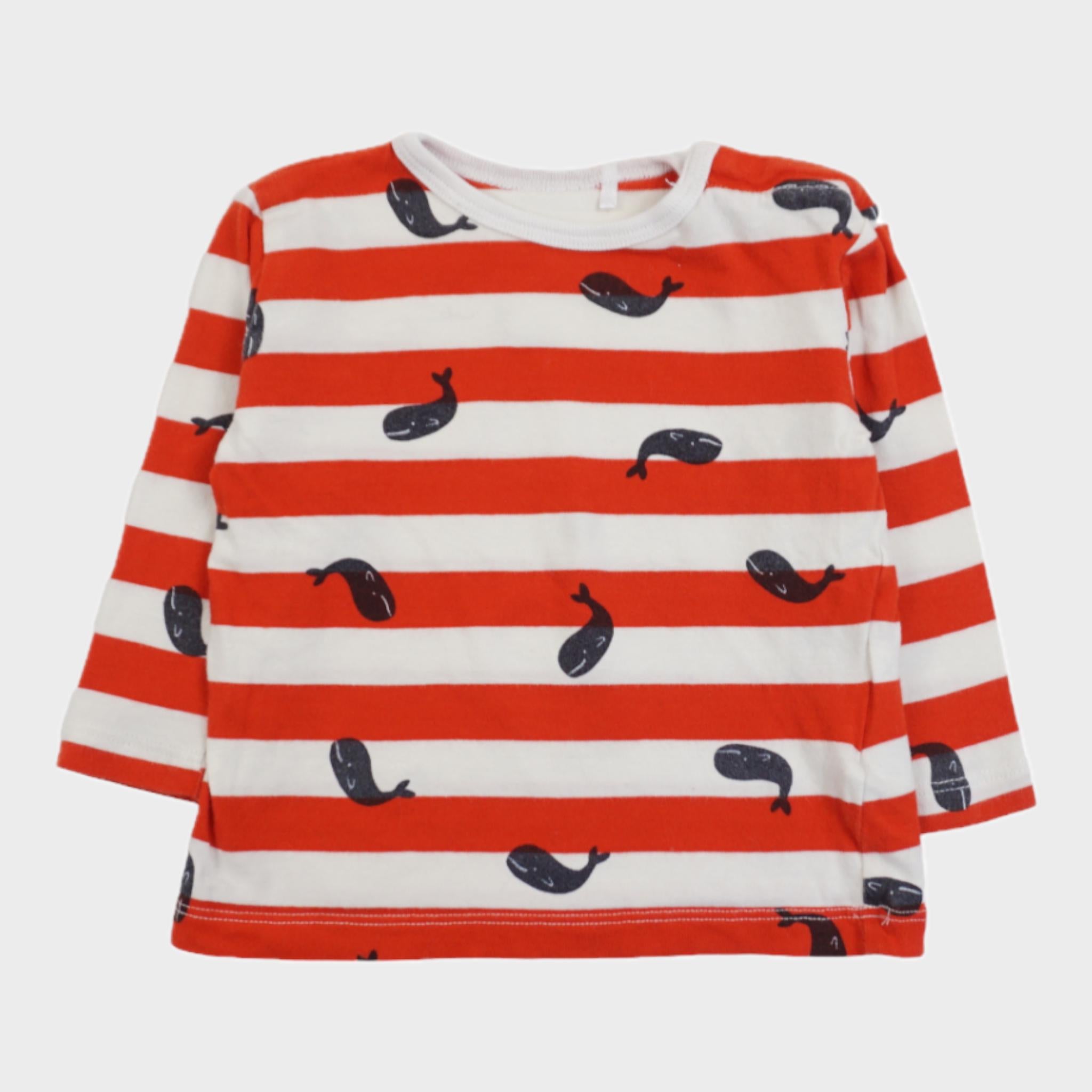 T-shirt Rouge - 6 mois