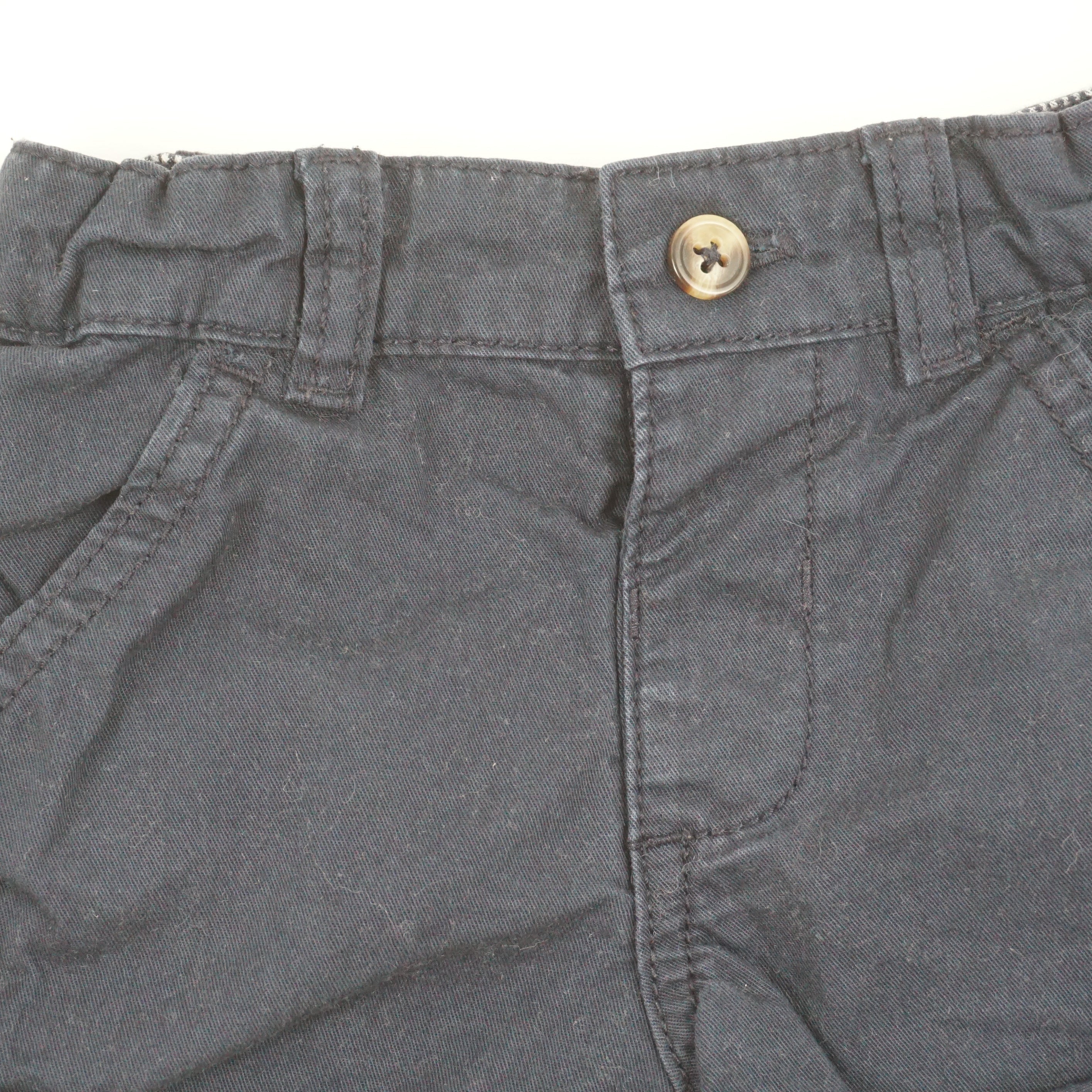Short Bleu - 6 mois