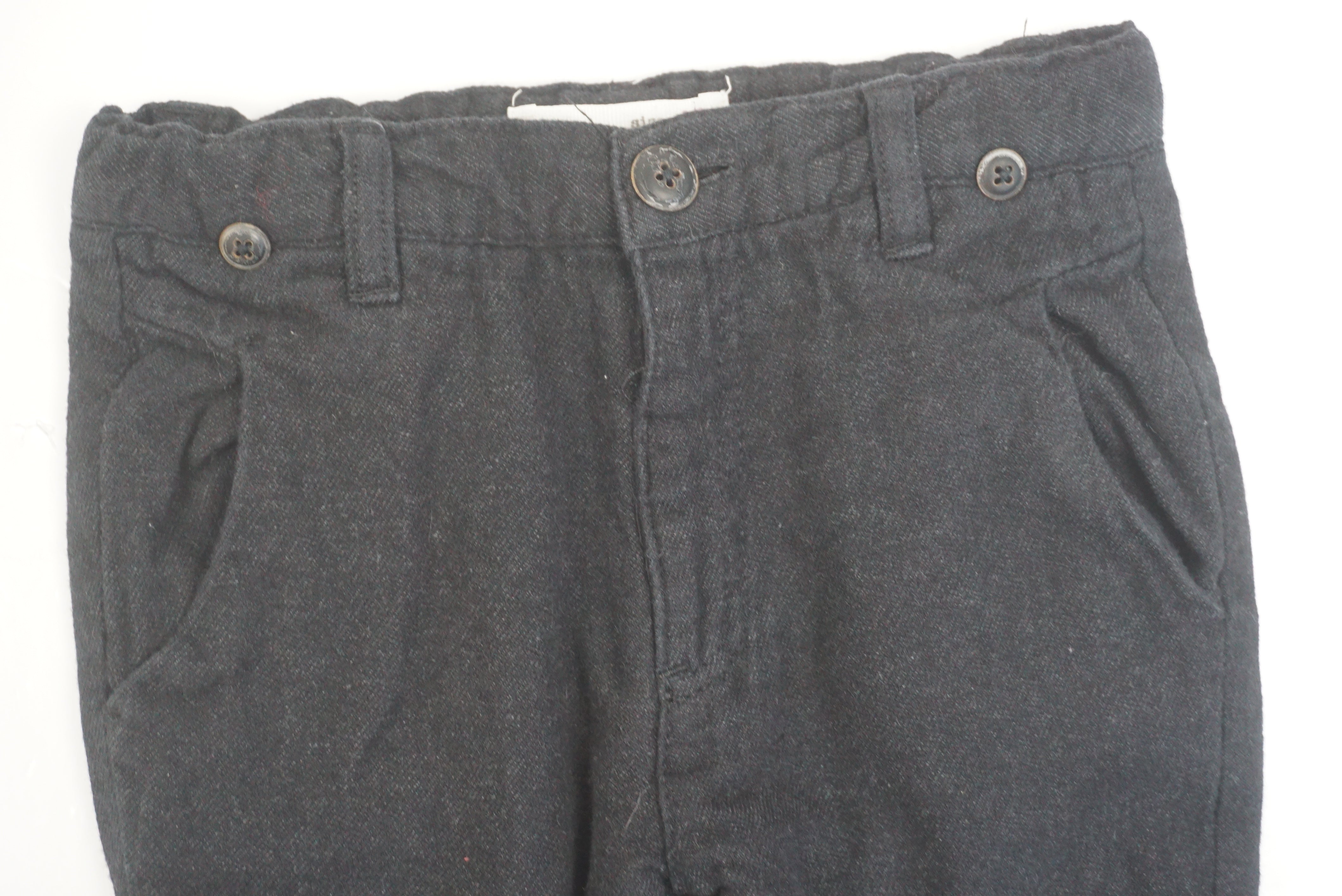 Pantalon Anthracite - 6/9 mois