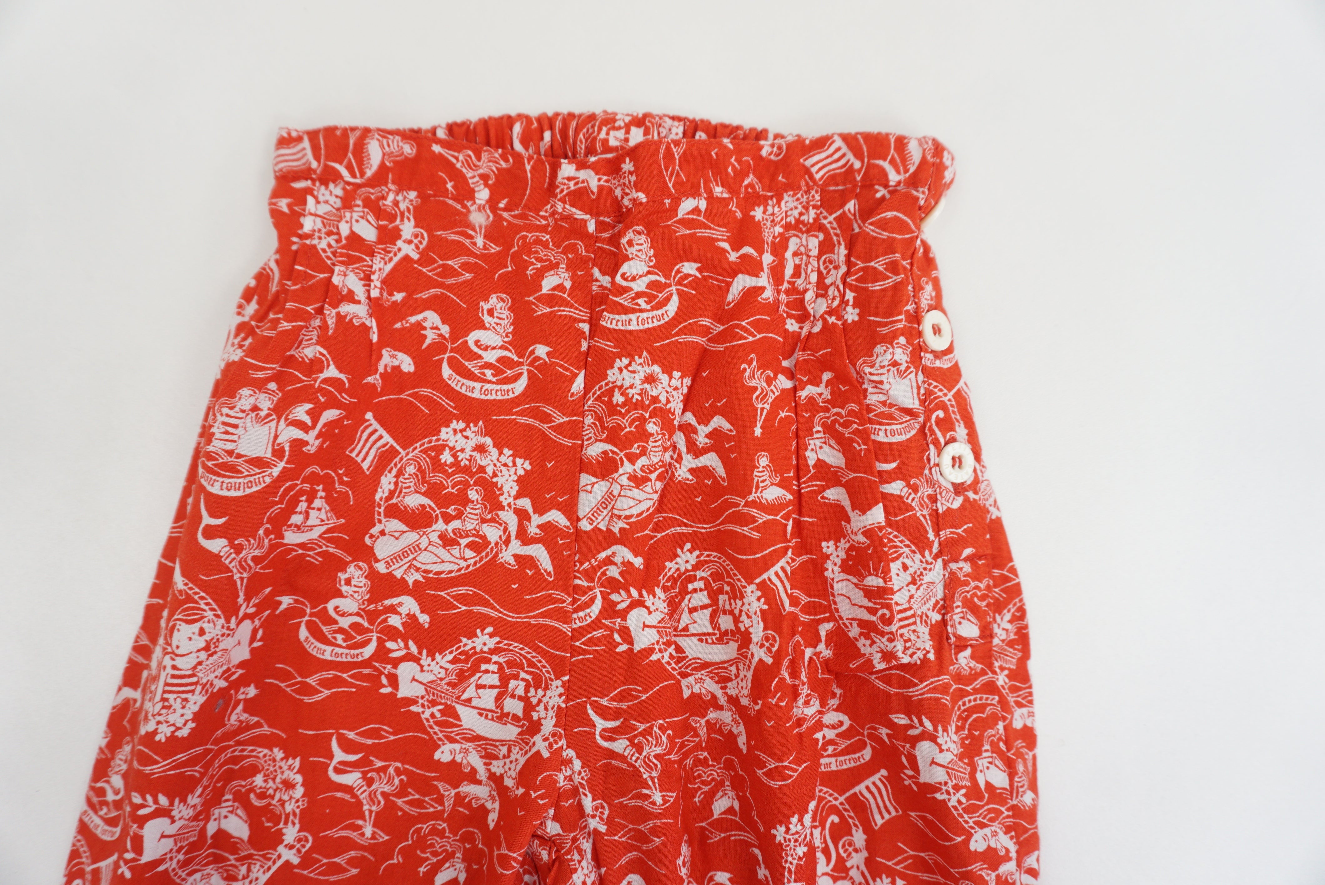 Pantalon Rouge - 3 mois