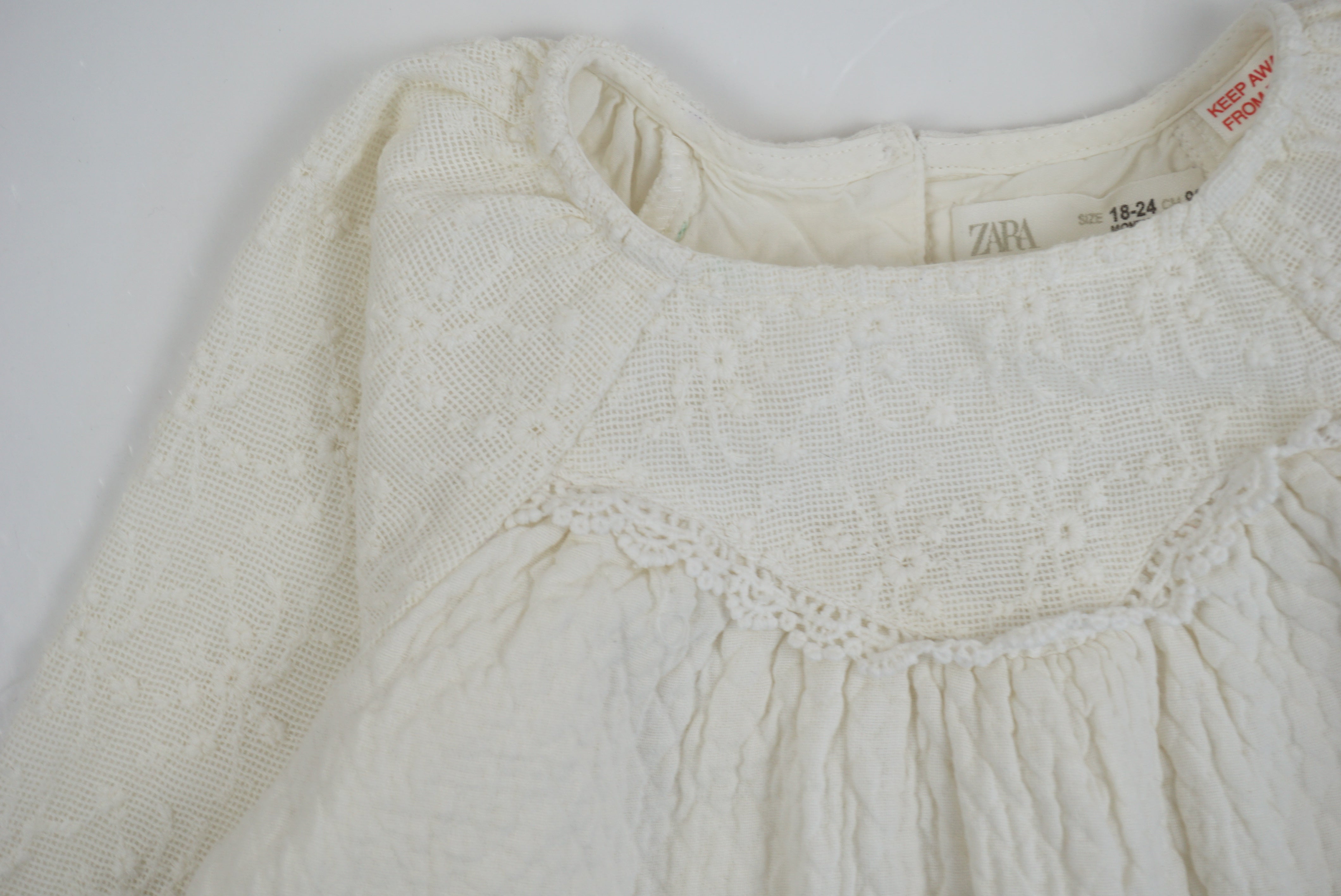 Robe Crème - 18/24 mois