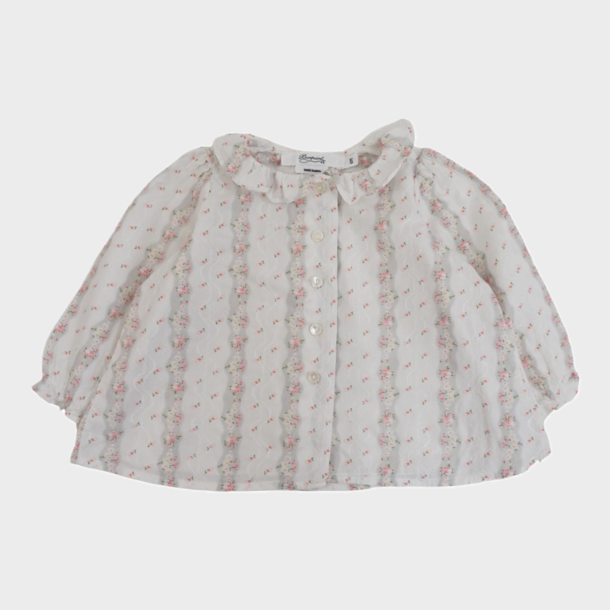 Chemise Blanc - 6 mois