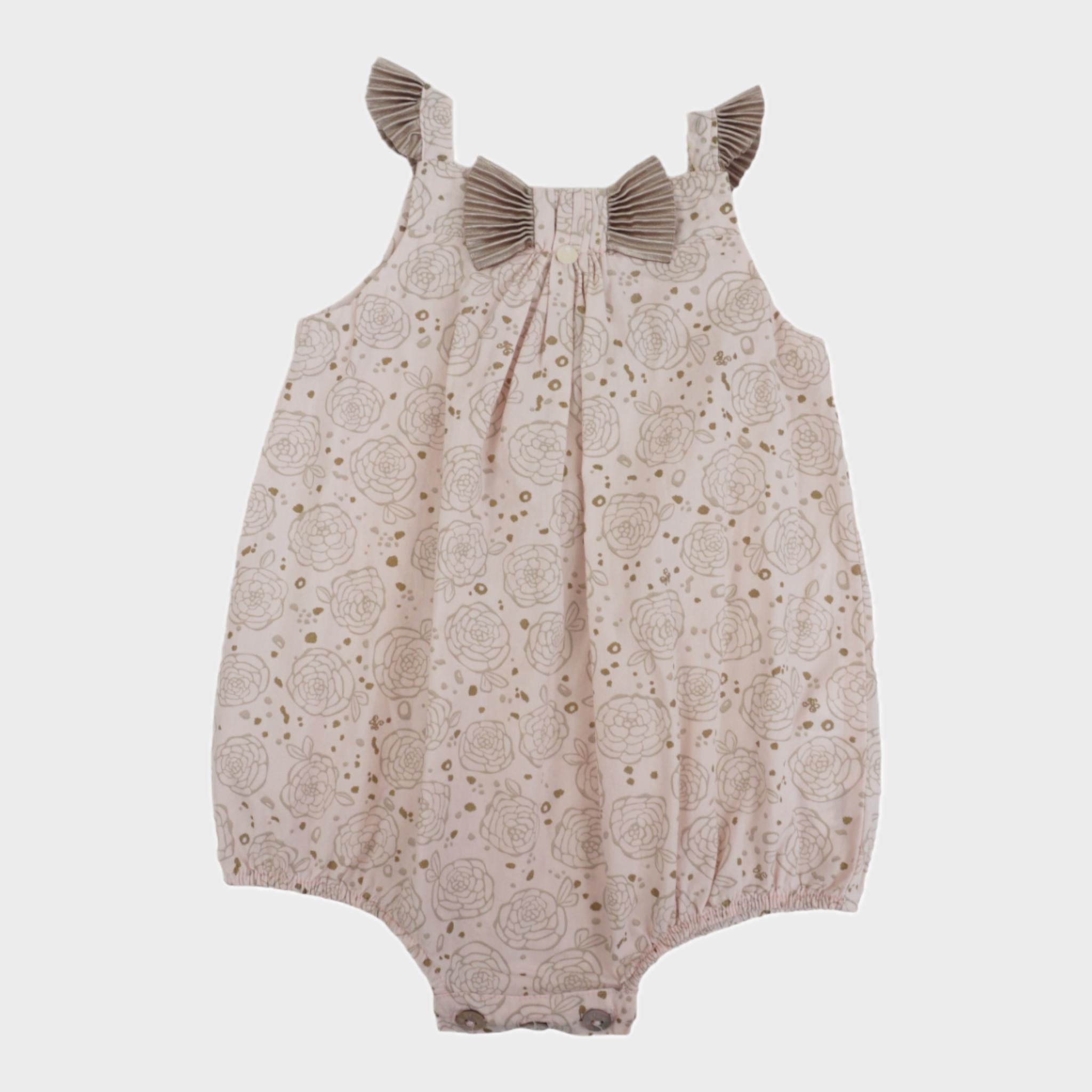 Barboteuse Rose - 9 mois